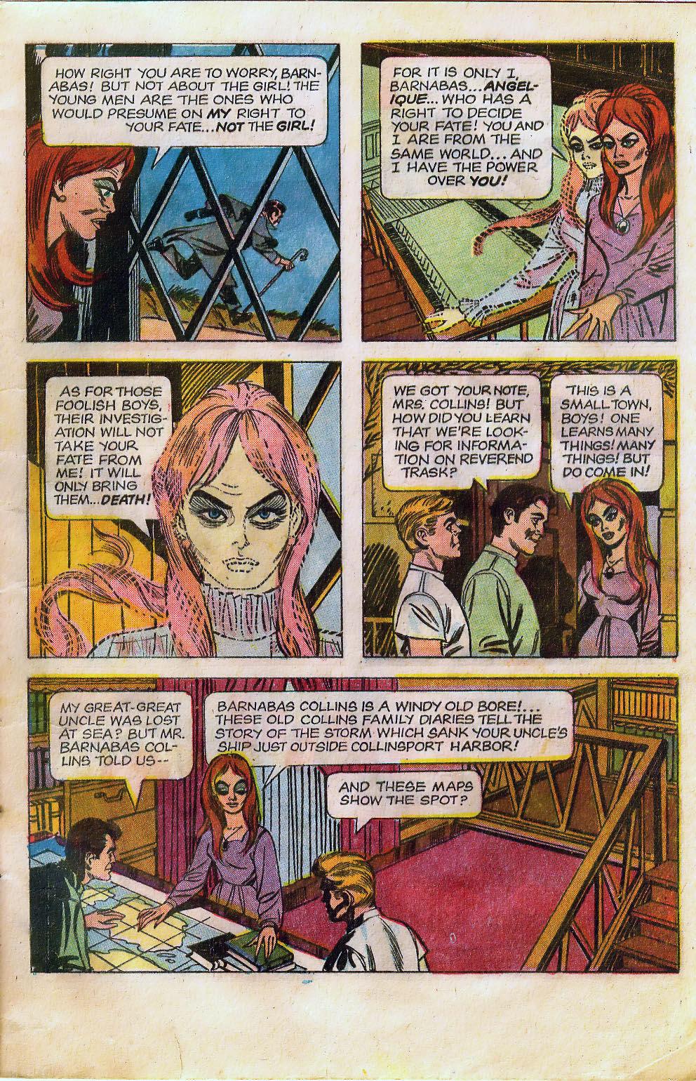 Read online Dark Shadows (1969) comic -  Issue #1 - 9