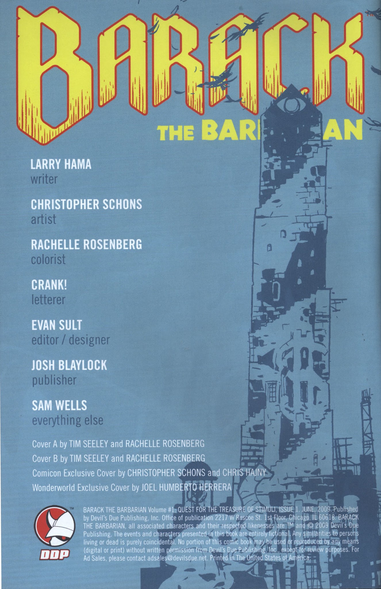 Read online Barack the Barbarian comic -  Issue #1 - 3