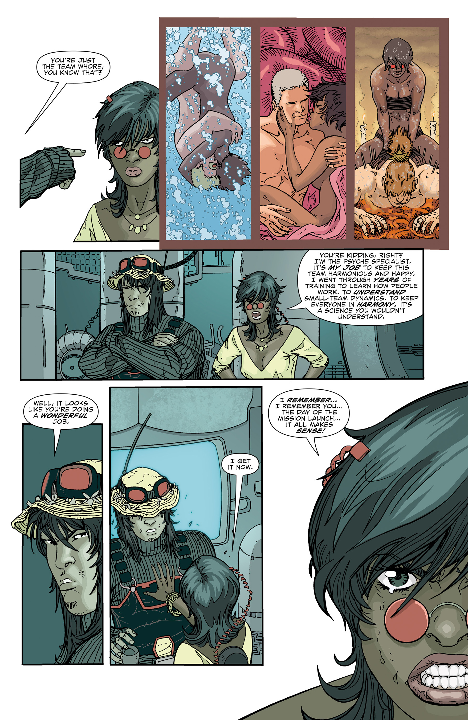 Read online Past Aways comic -  Issue #7 - 18