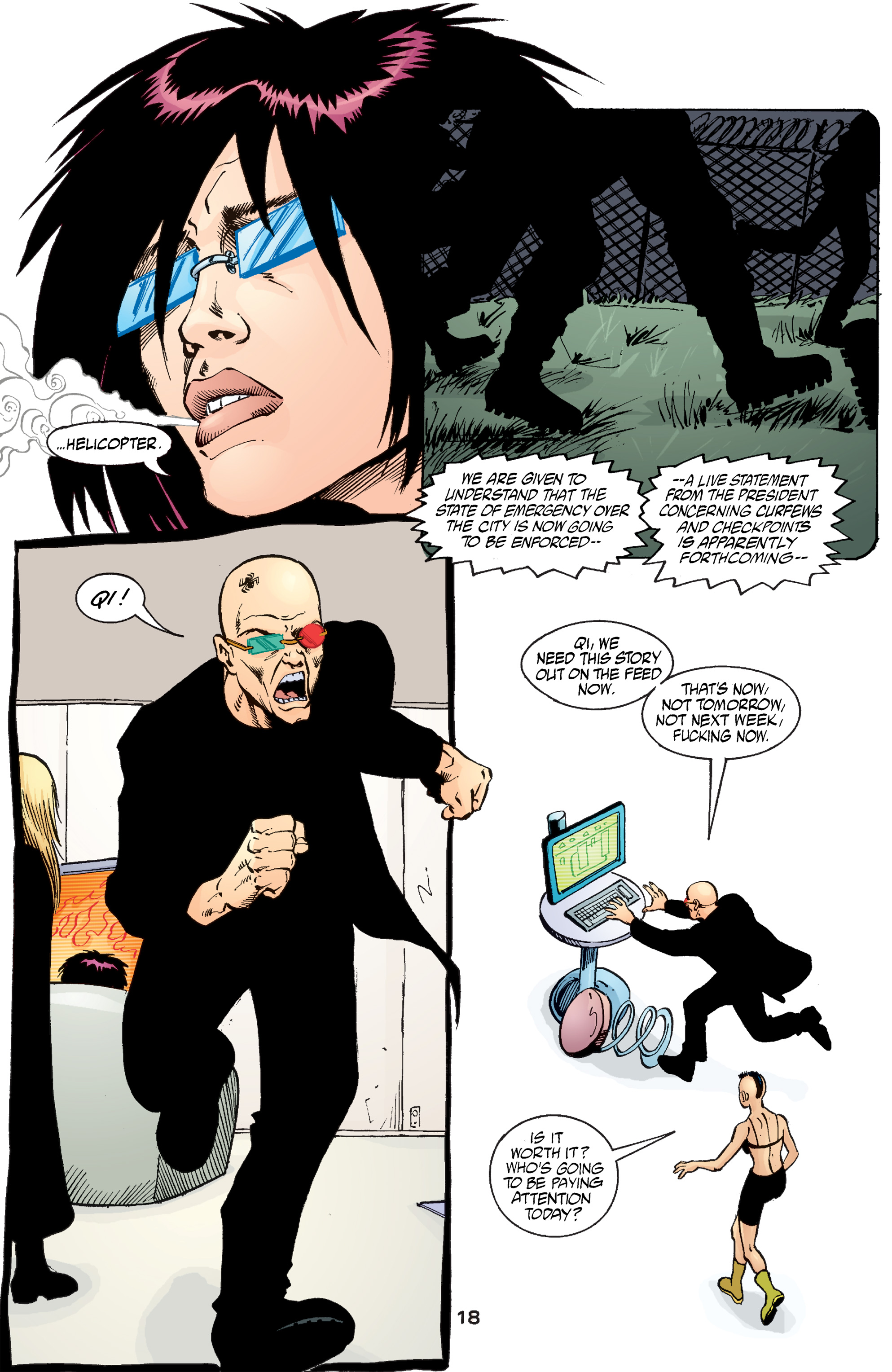 Read online Transmetropolitan comic -  Issue #54 - 19