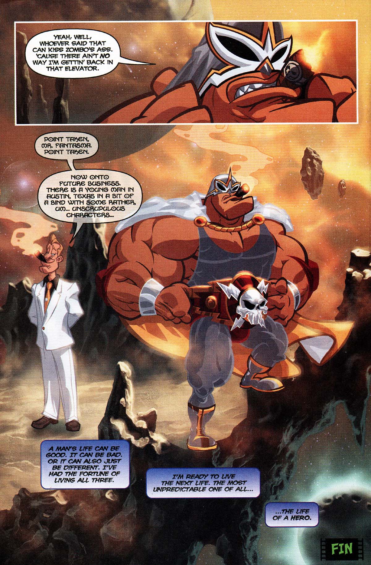 Read online El Zombo Fantasma comic -  Issue #3 - 28