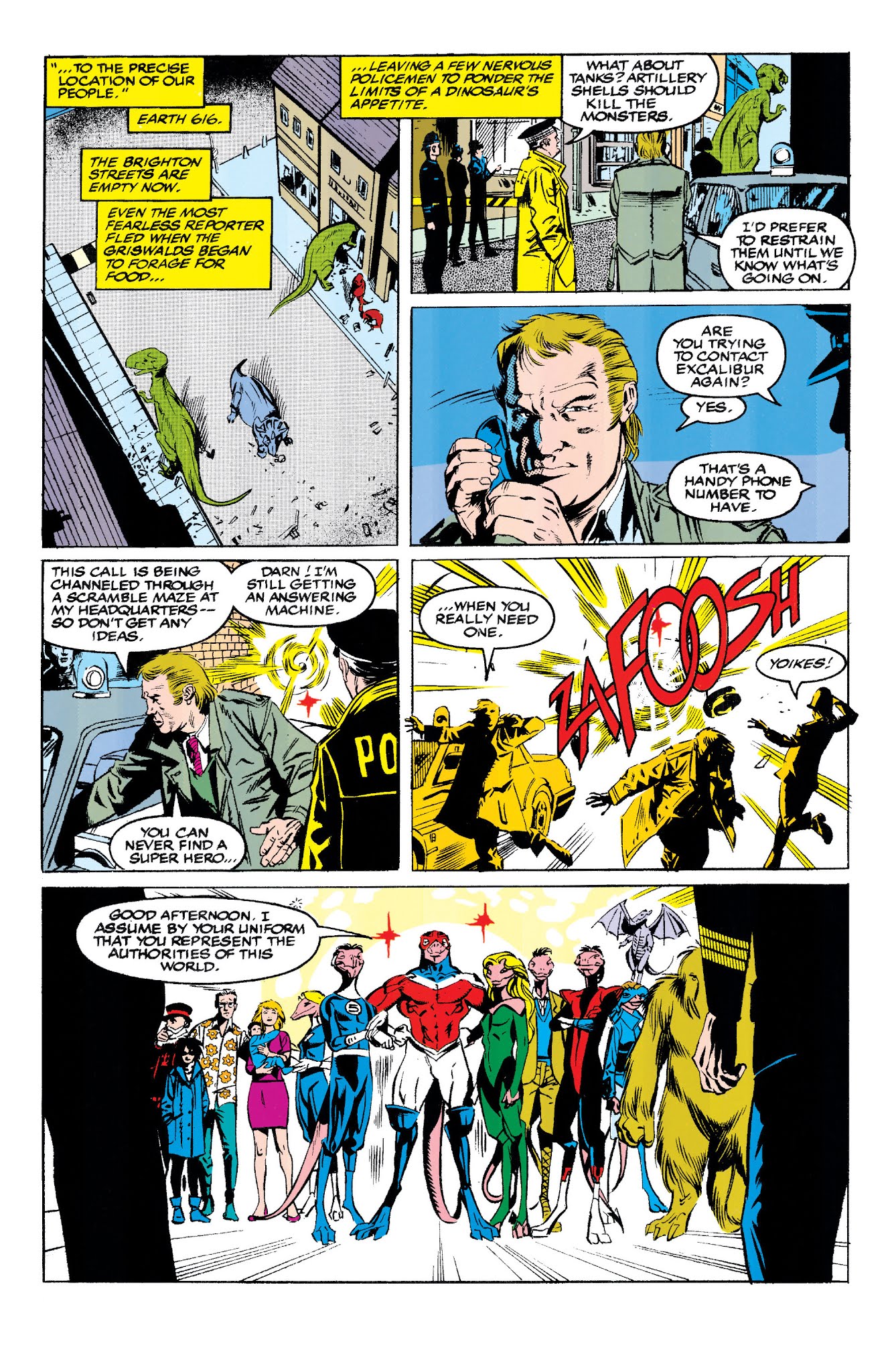 Read online Excalibur Visionaries: Alan Davis comic -  Issue # TPB 2 (Part 1) - 21