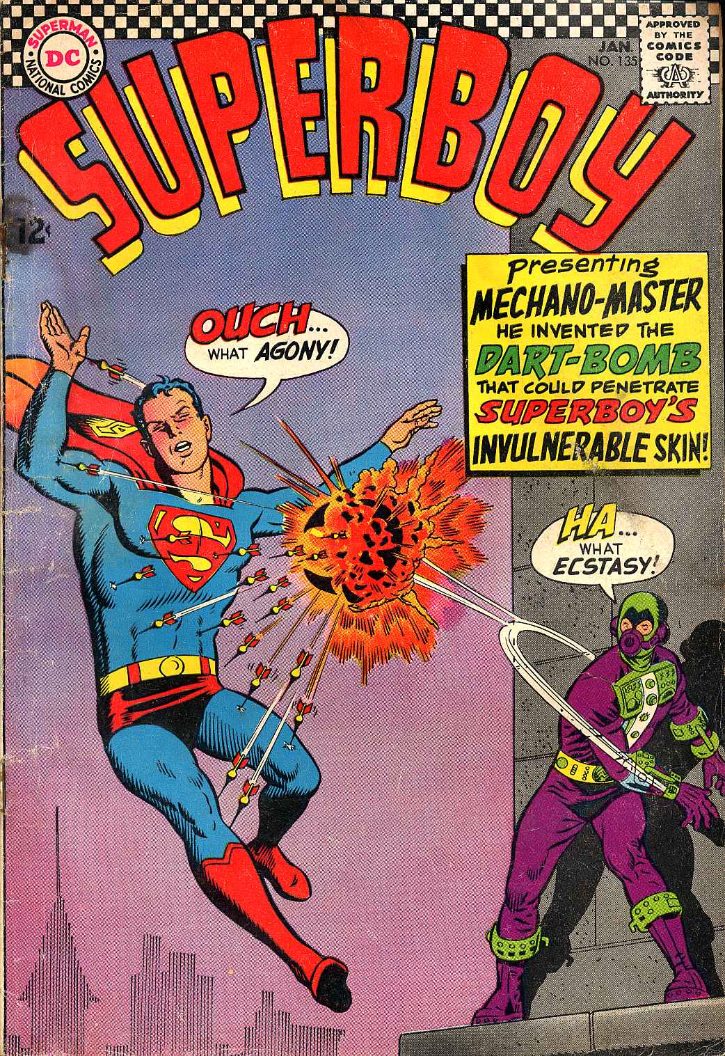 Read online Superboy (1949) comic -  Issue #135 - 1