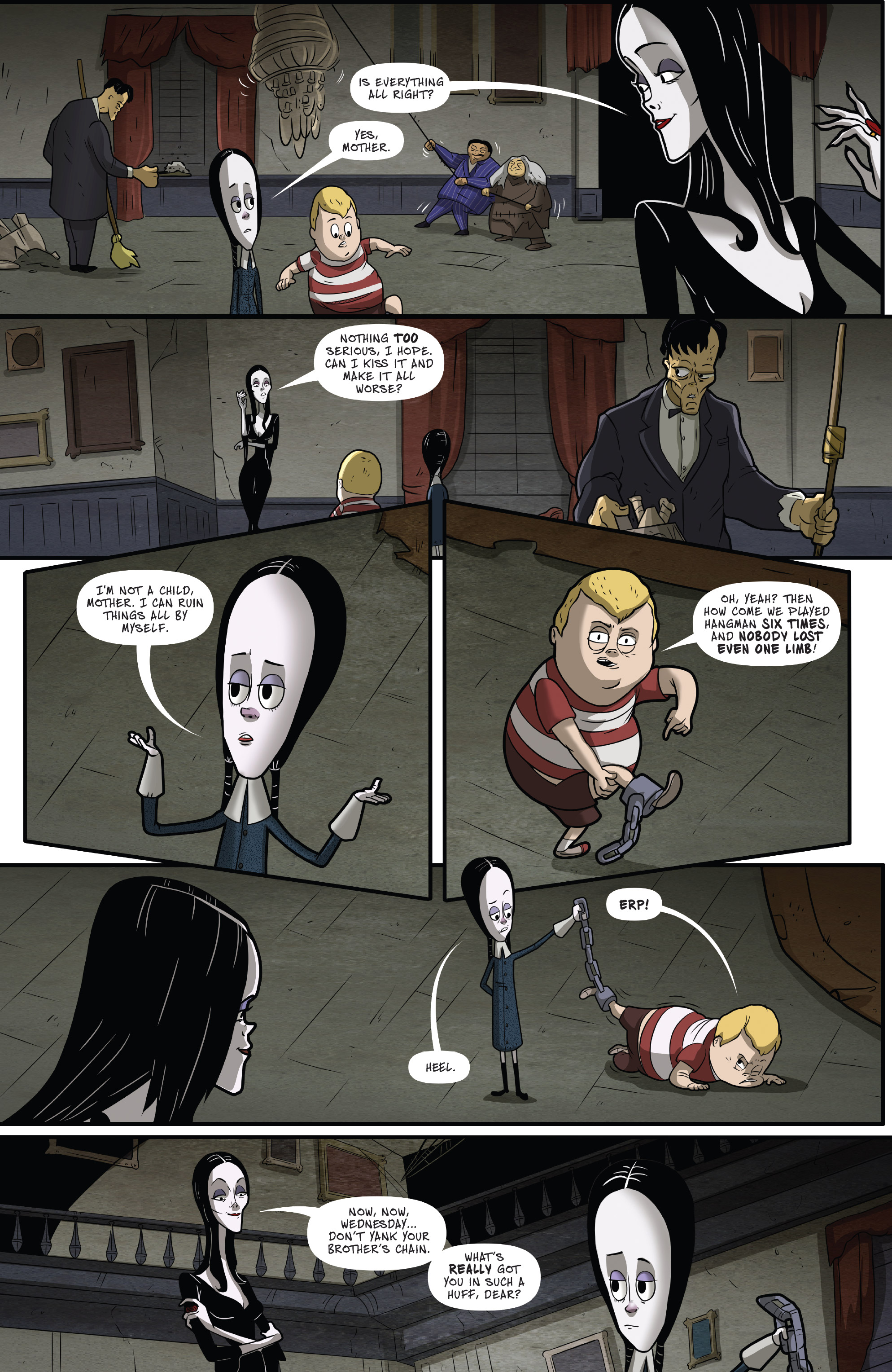 Read online Addams Family: The Bodies Issue comic -  Issue # Full - 8