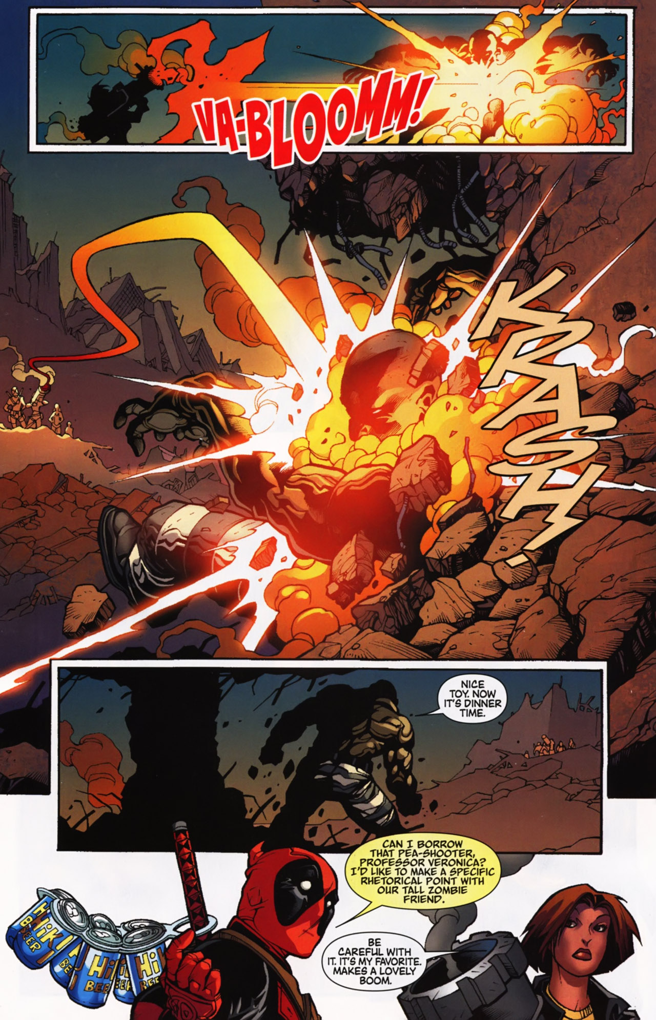 Read online Deadpool: Merc With a Mouth comic -  Issue #10 - 8