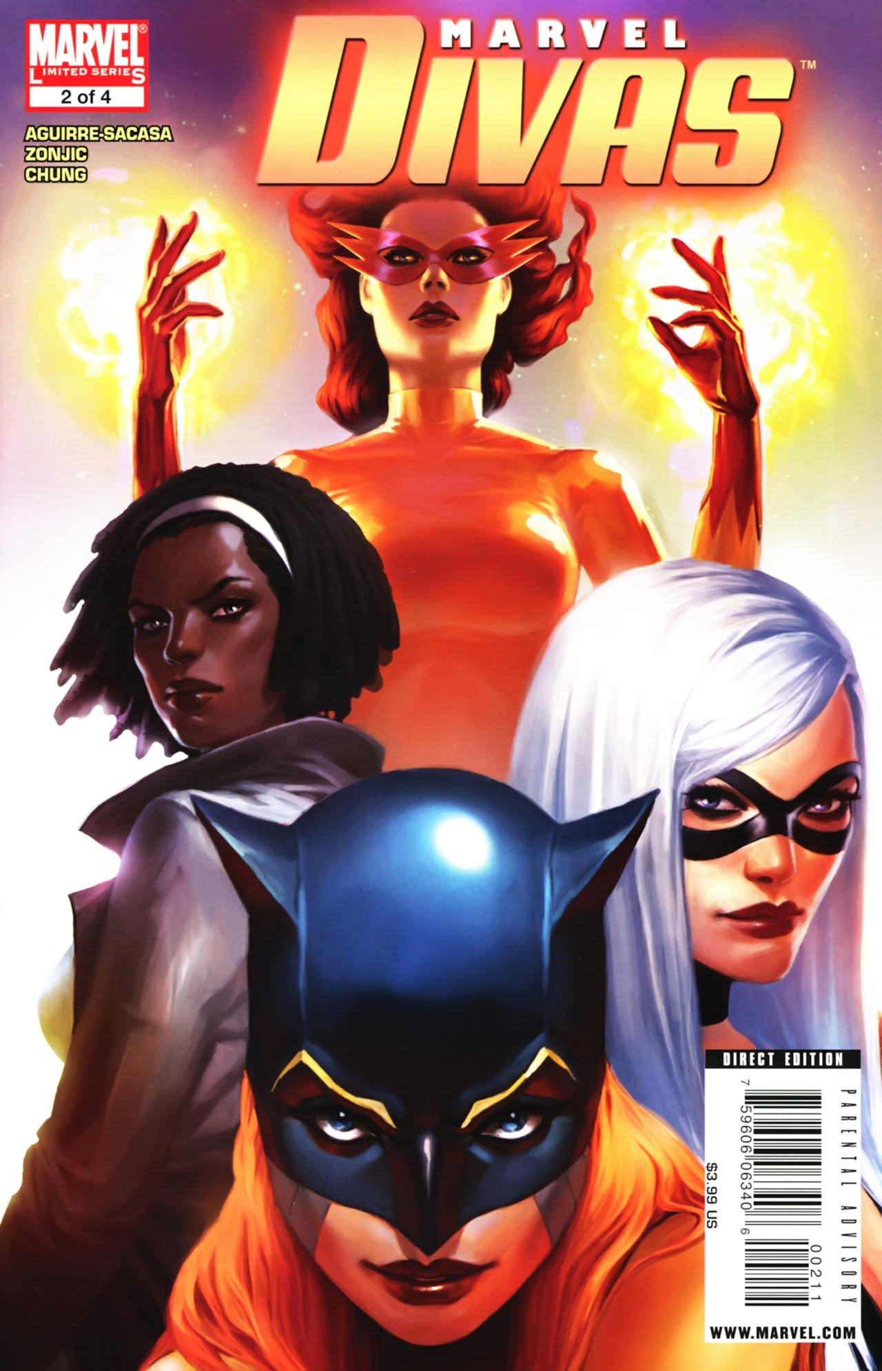 Read online Marvel Divas comic -  Issue #2 - 1