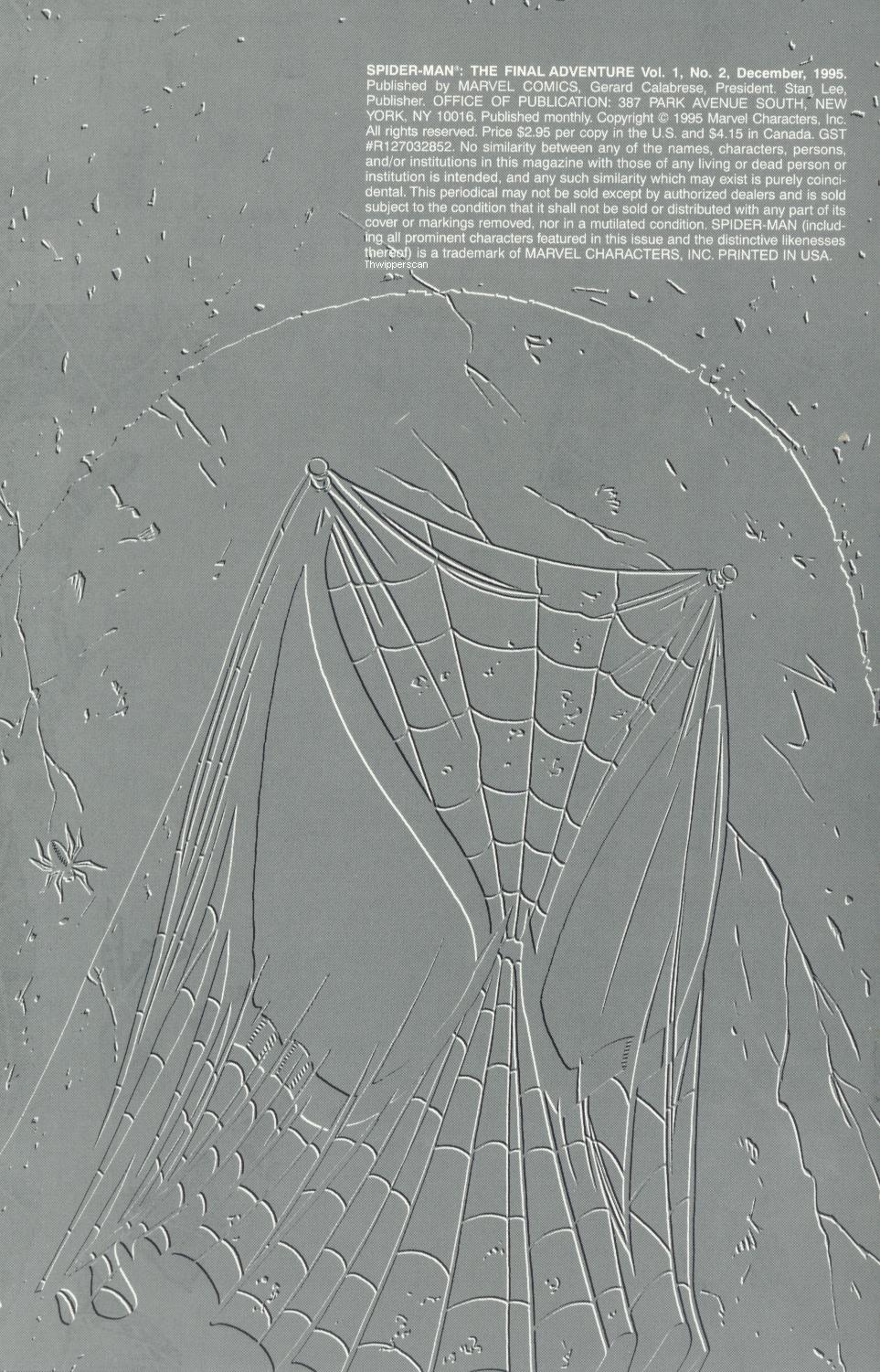 Read online Spider-Man: The Final Adventure comic -  Issue #2 - 2