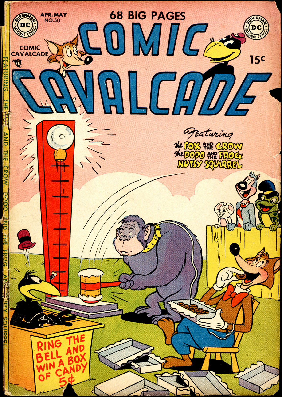Read online Comic Cavalcade comic -  Issue #50 - 1