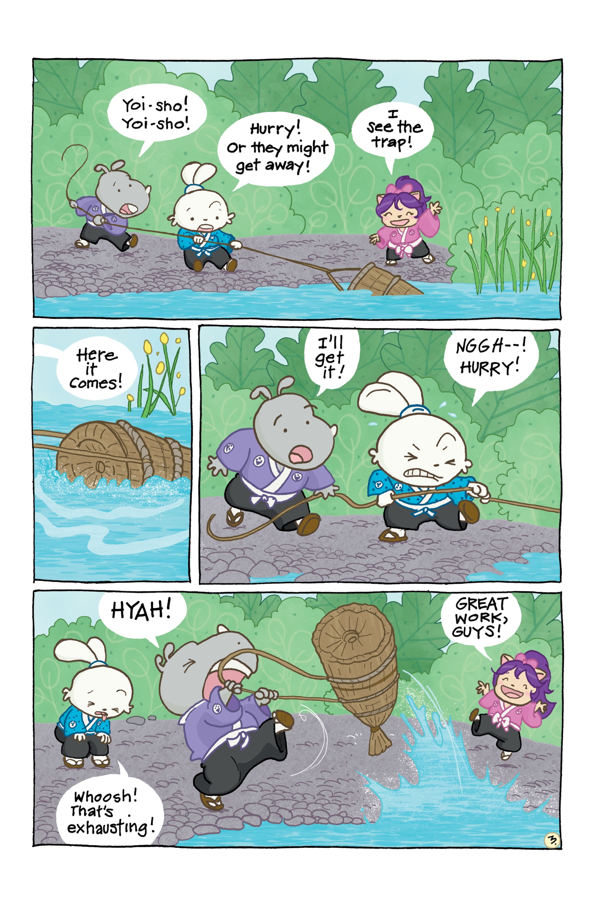 Read online Chibi-Usagi: Attack of the Heebie Chibis comic -  Issue # TPB - 8