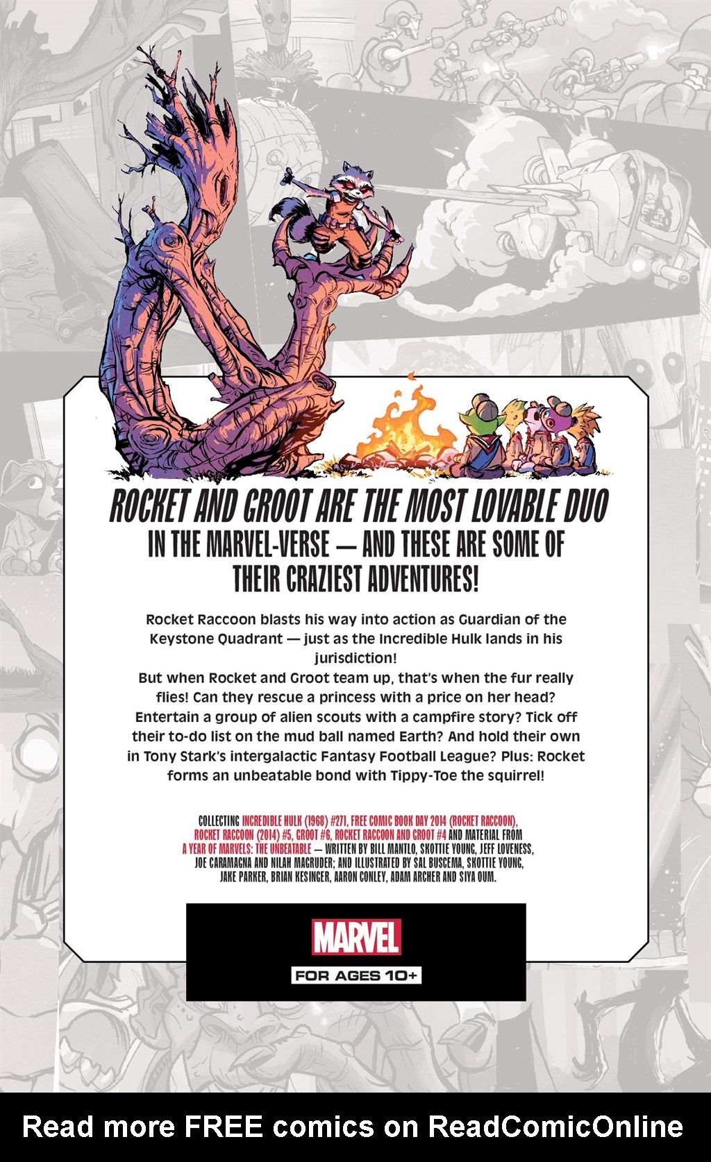 Read online Marvel-Verse: Rocket & Groot comic -  Issue # TPB - 118