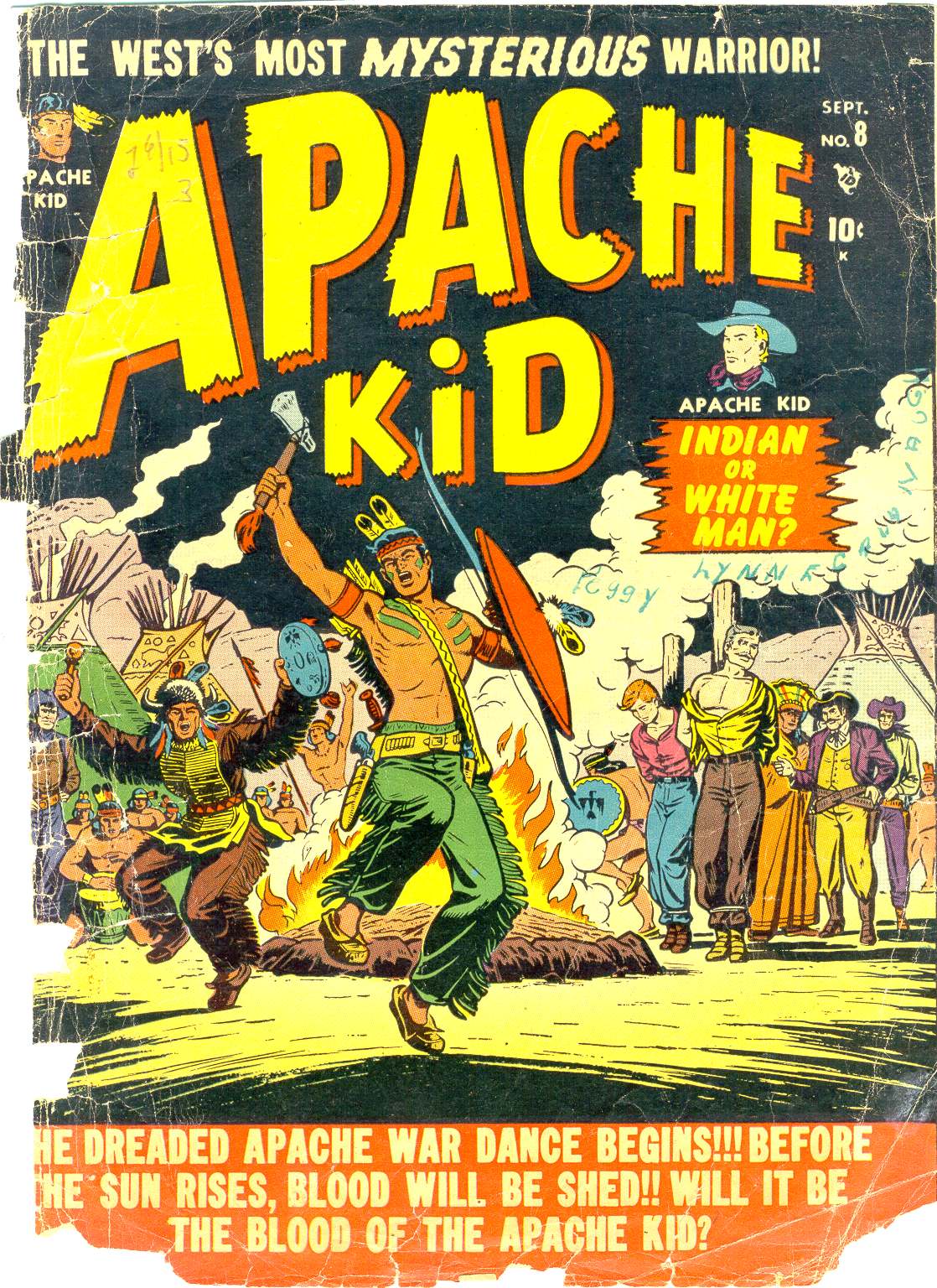 Read online Apache Kid comic -  Issue #8 - 1