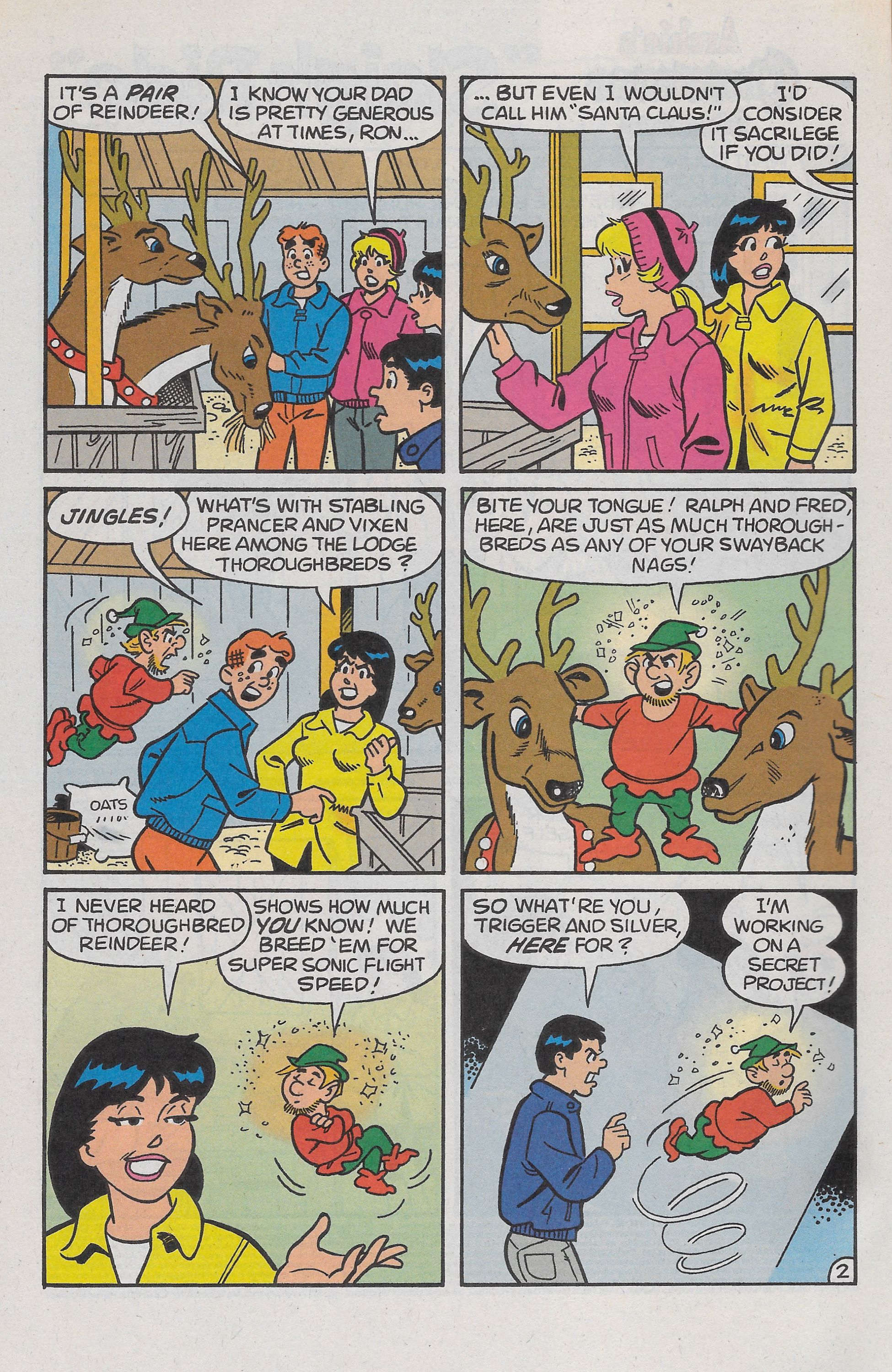 Read online Archie's Christmas Stocking comic -  Issue #7 - 4