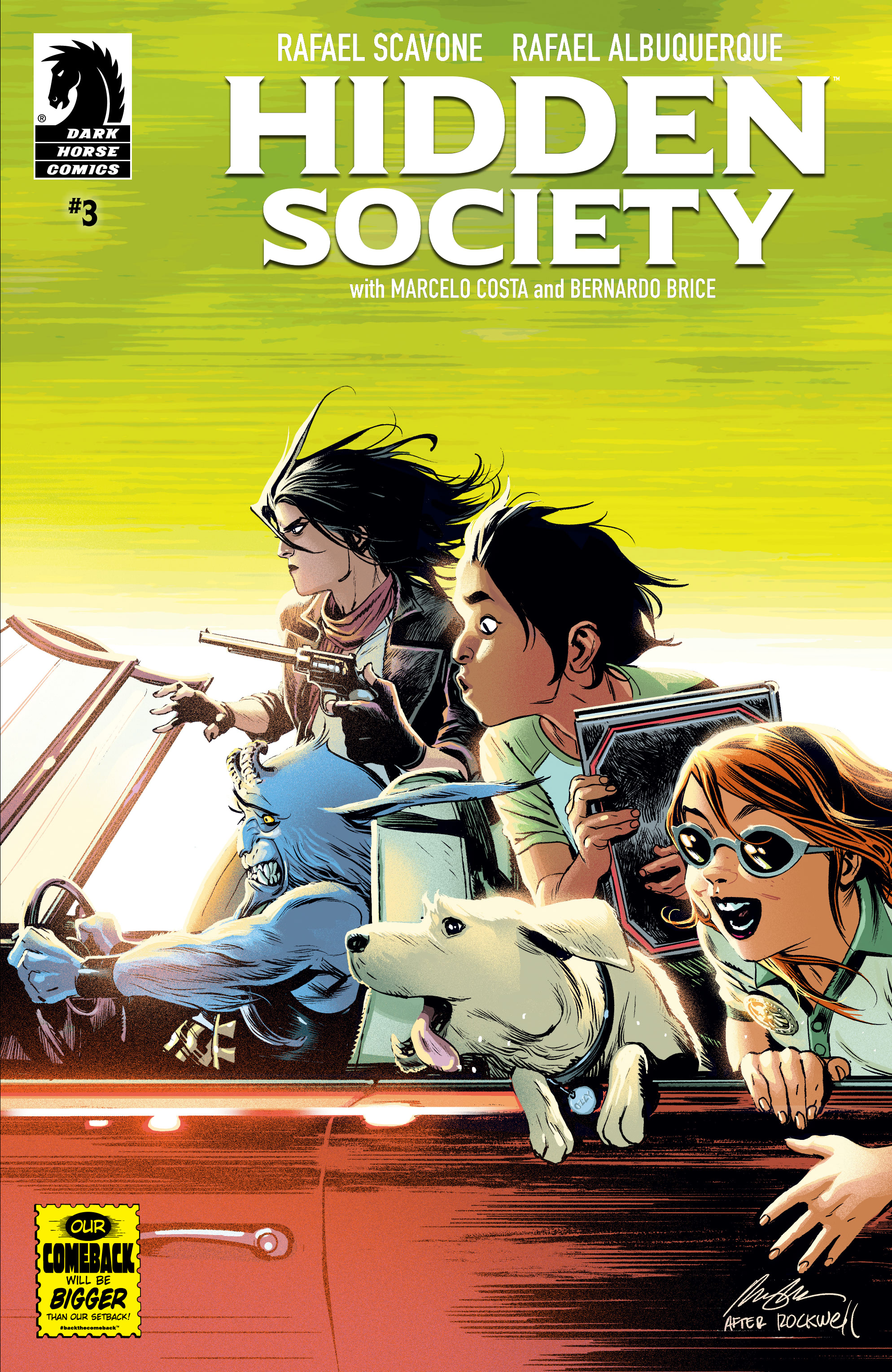 Read online Hidden Society comic -  Issue #3 - 1