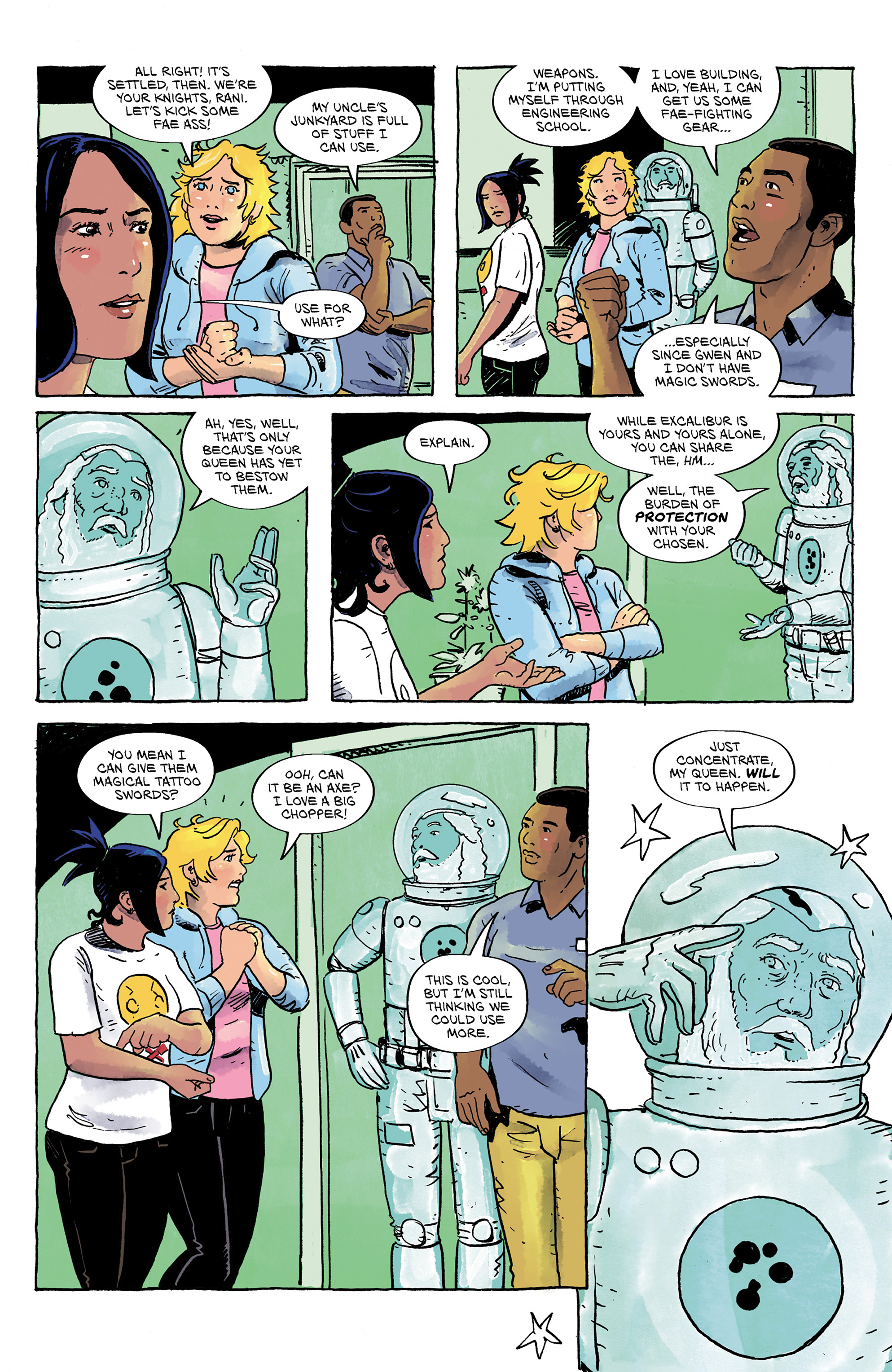 Read online The Once and Future Queen comic -  Issue #2 - 17