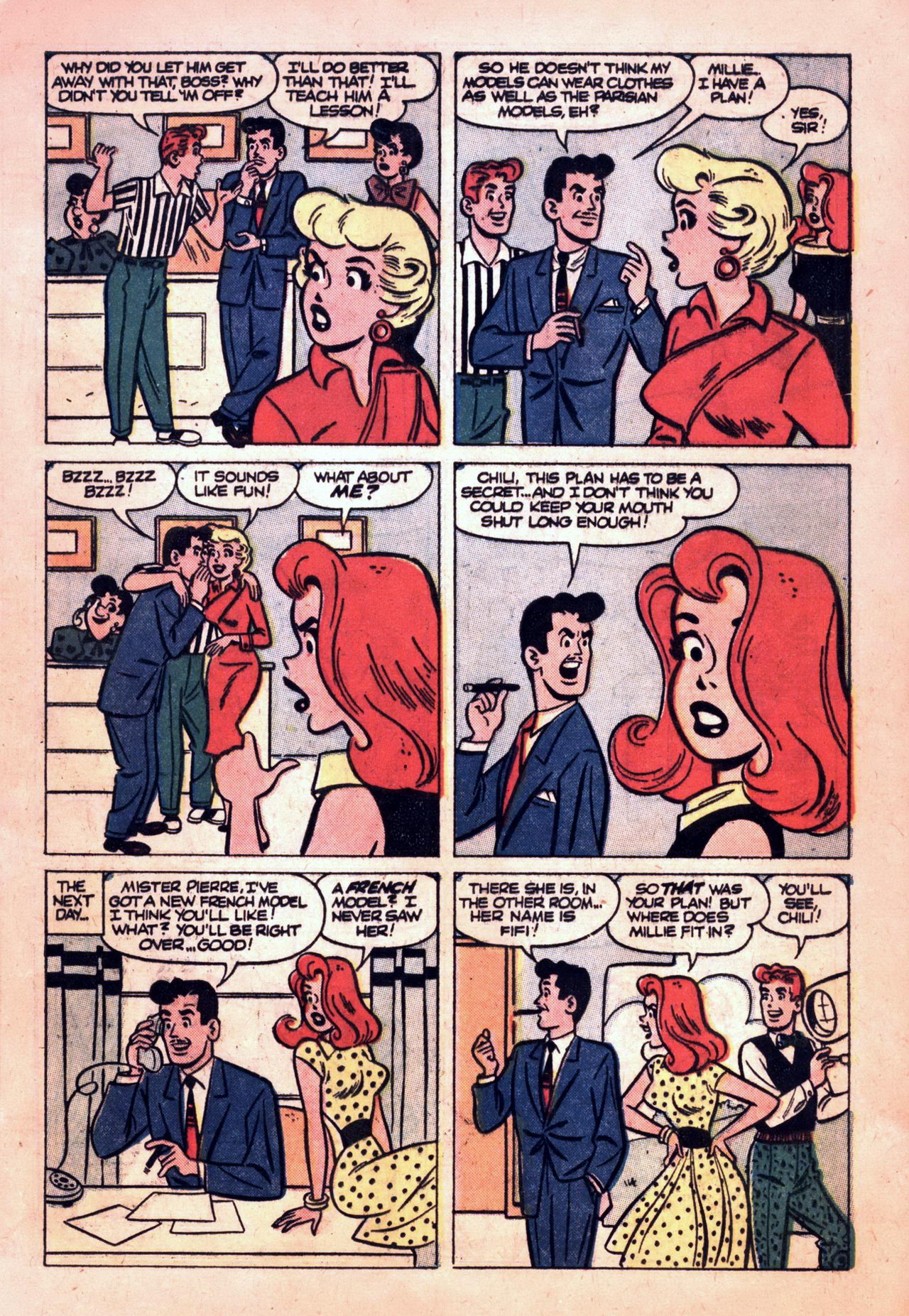 Read online Millie the Model comic -  Issue #70 - 5