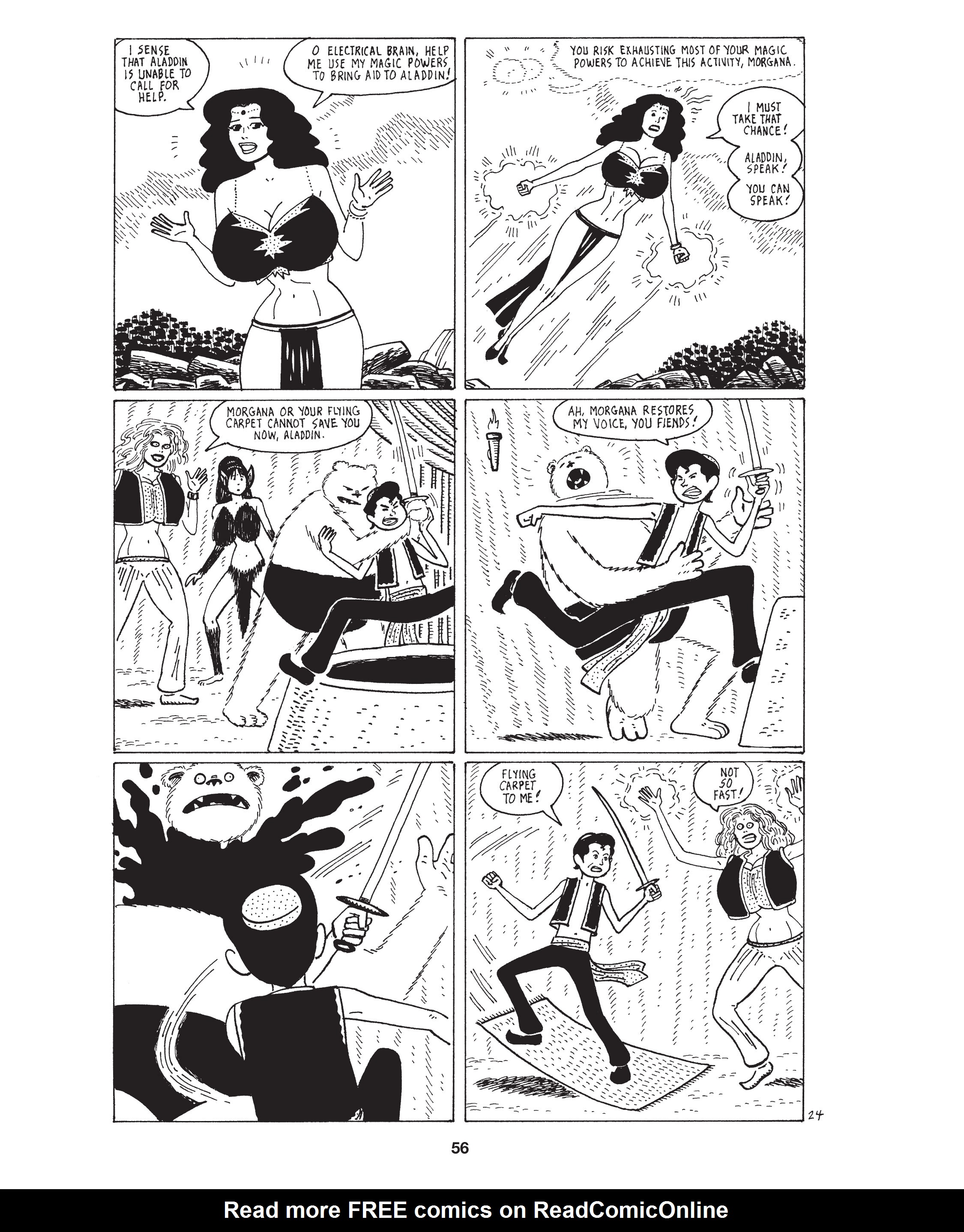 Read online Love and Rockets: New Stories comic -  Issue #7 - 57