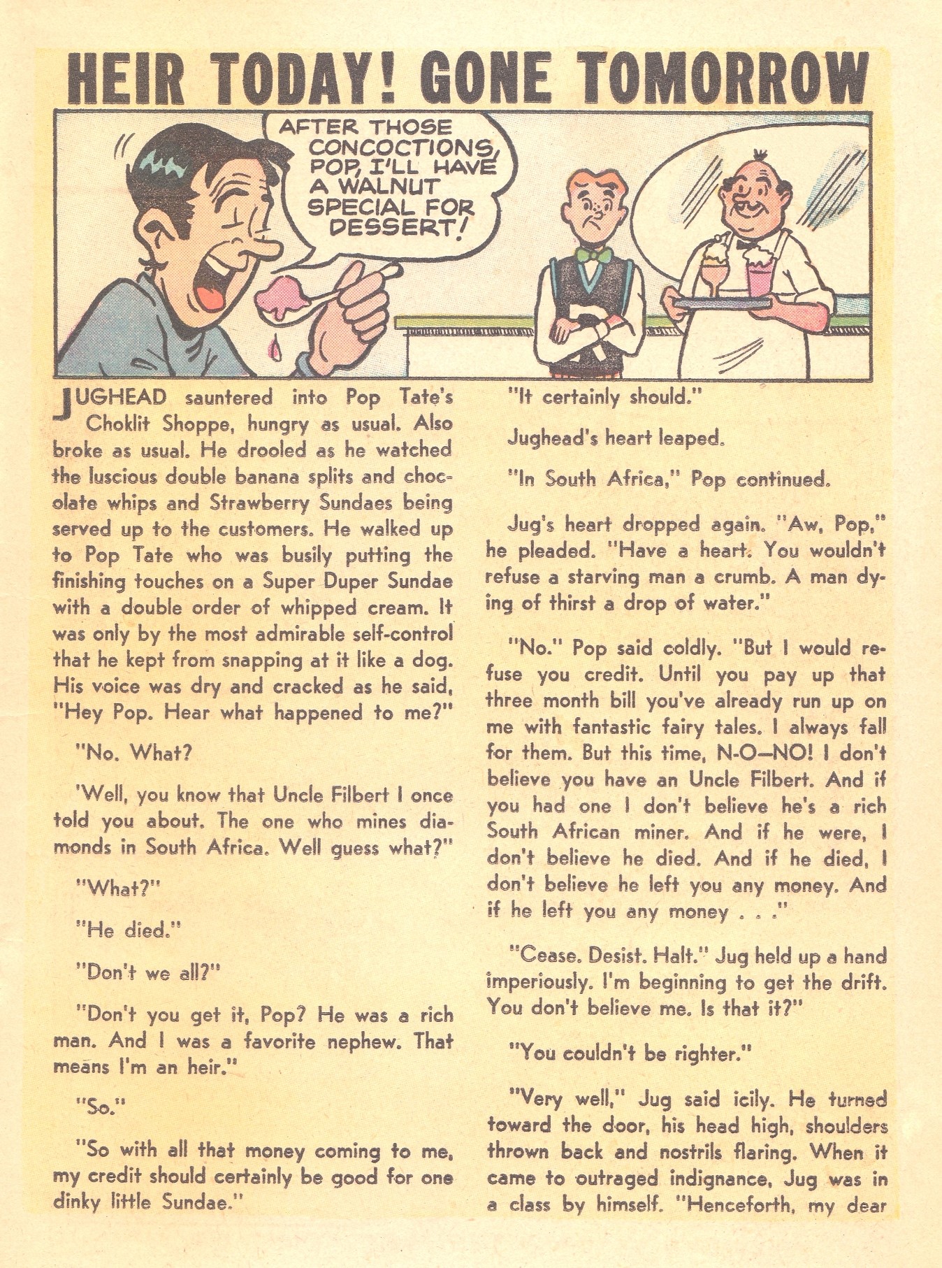 Read online Archie's Pal Jughead comic -  Issue #30 - 19