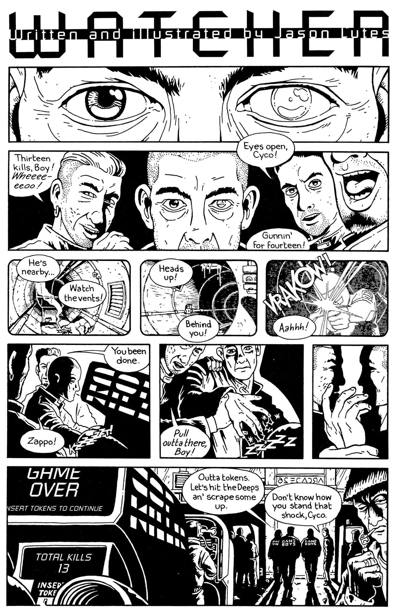 Read online Andrew Vachss' Underground comic -  Issue #3 - 4