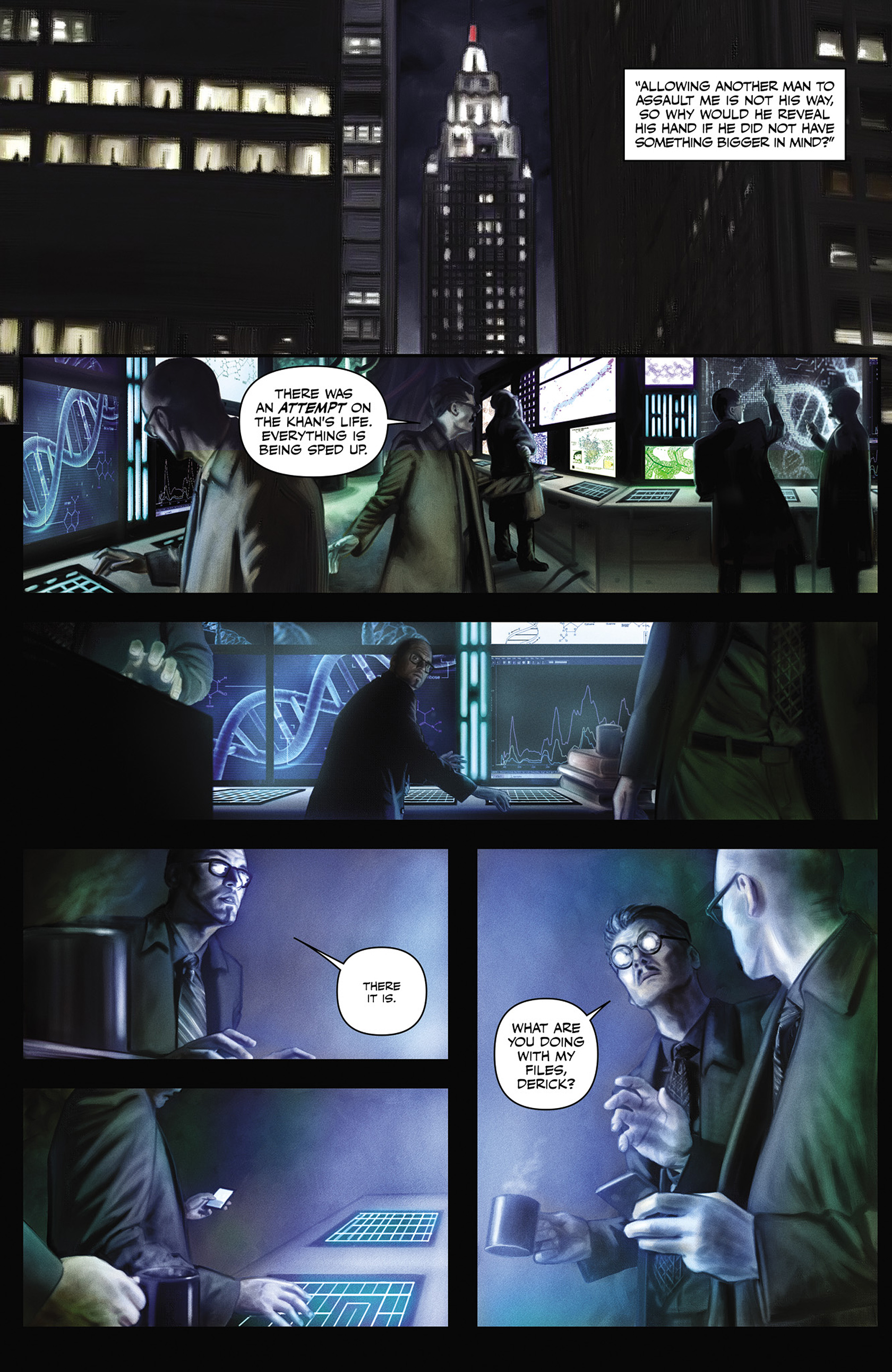 Read online The Shadow Now comic -  Issue #5 - 16