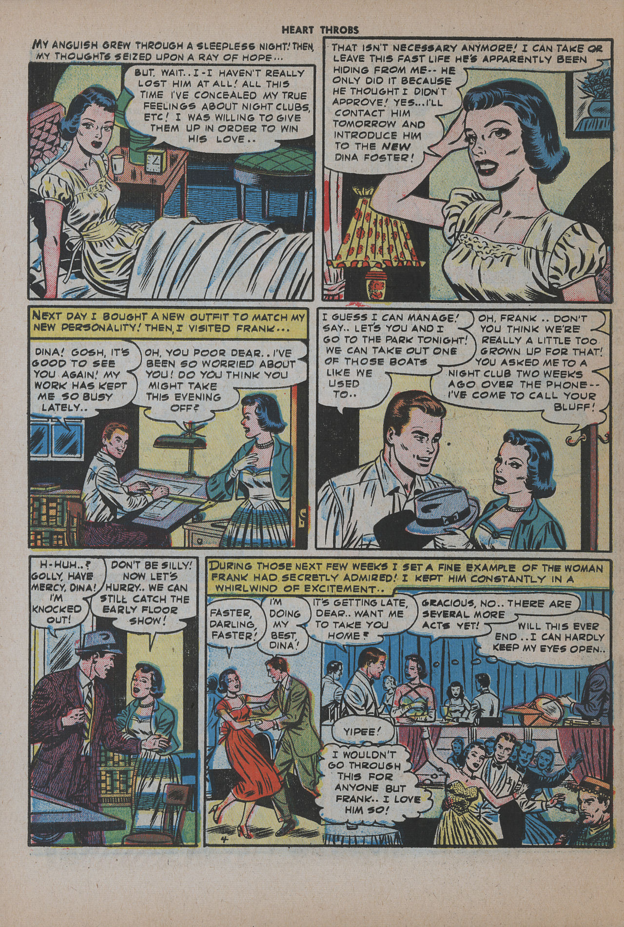 Read online Heart Throbs comic -  Issue #26 - 30