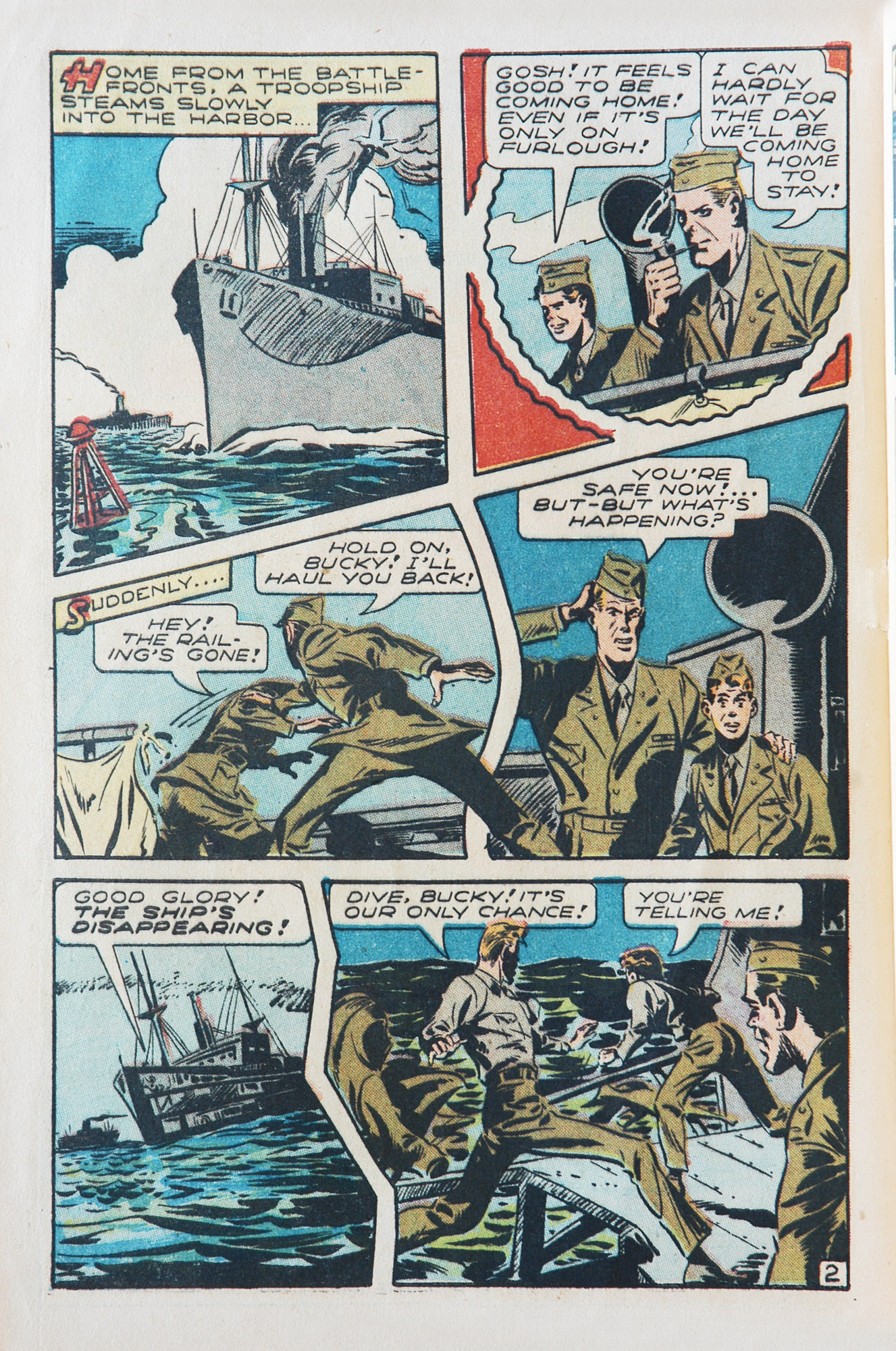 Read online USA Comics comic -  Issue #15 - 4