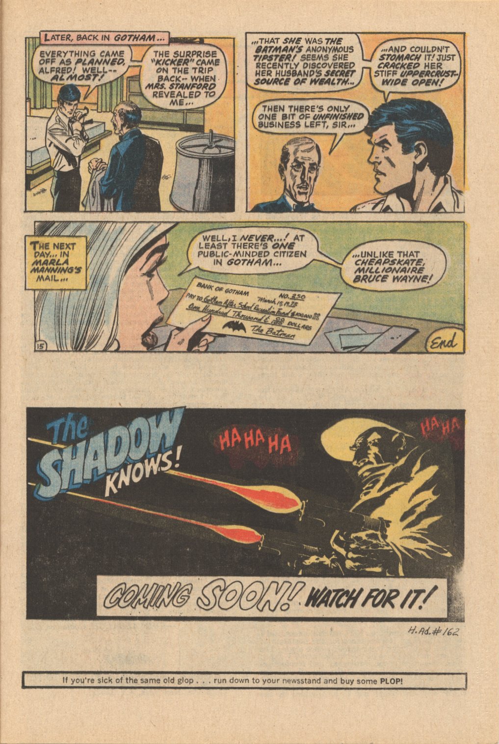 Read online Batman (1940) comic -  Issue #249 - 21