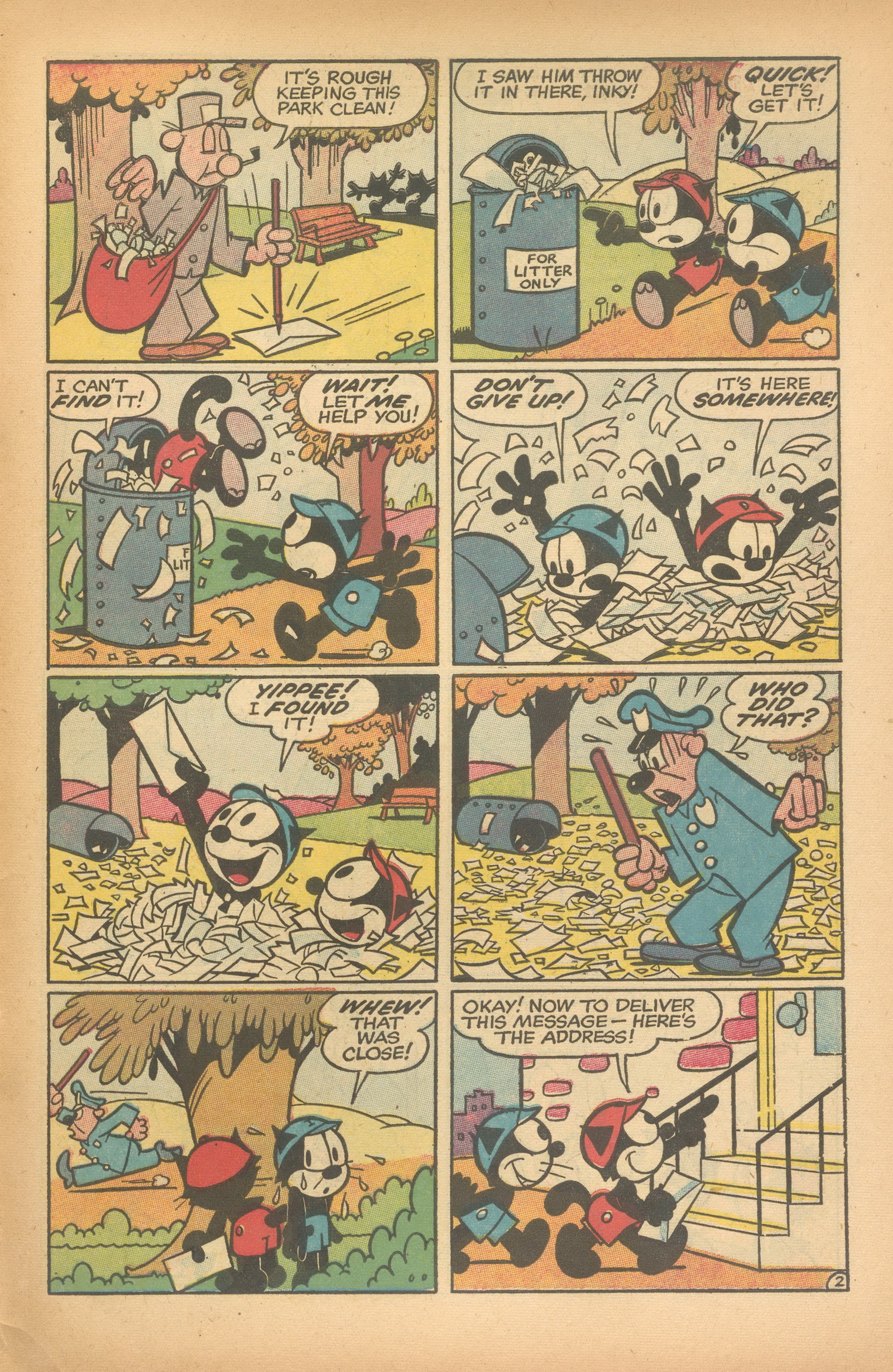 Read online Felix the Cat (1955) comic -  Issue #86 - 30