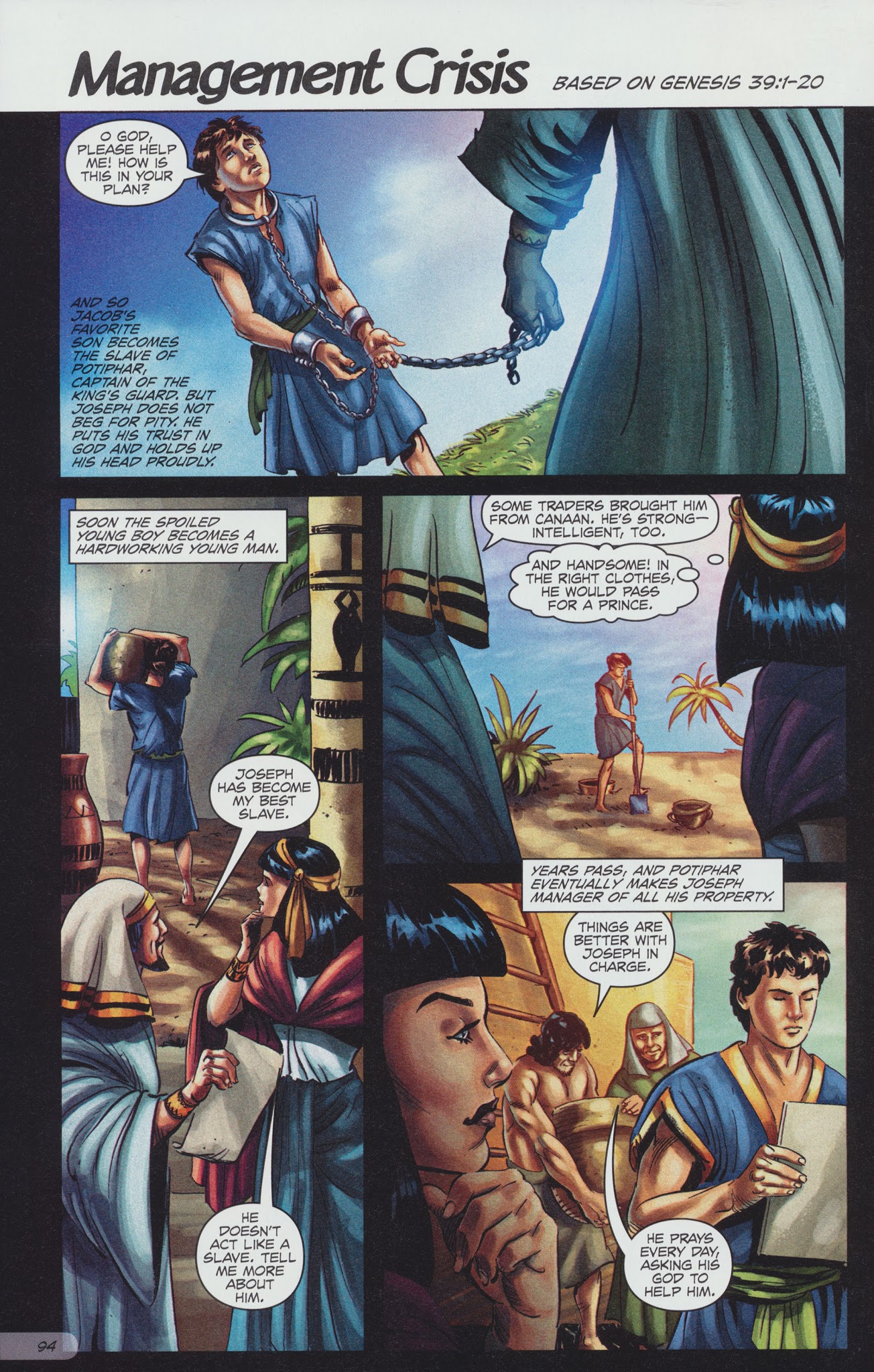 Read online The Action Bible comic -  Issue # TPB 1 - 98
