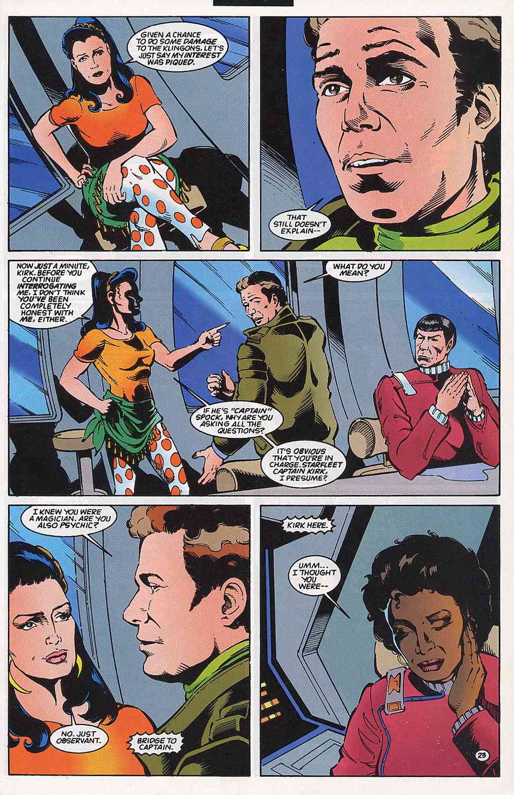 Read online Star Trek (1989) comic -  Issue #71 - 24