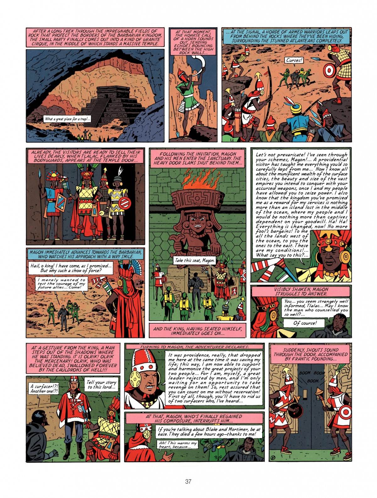 Read online Blake & Mortimer comic -  Issue #12 - 37
