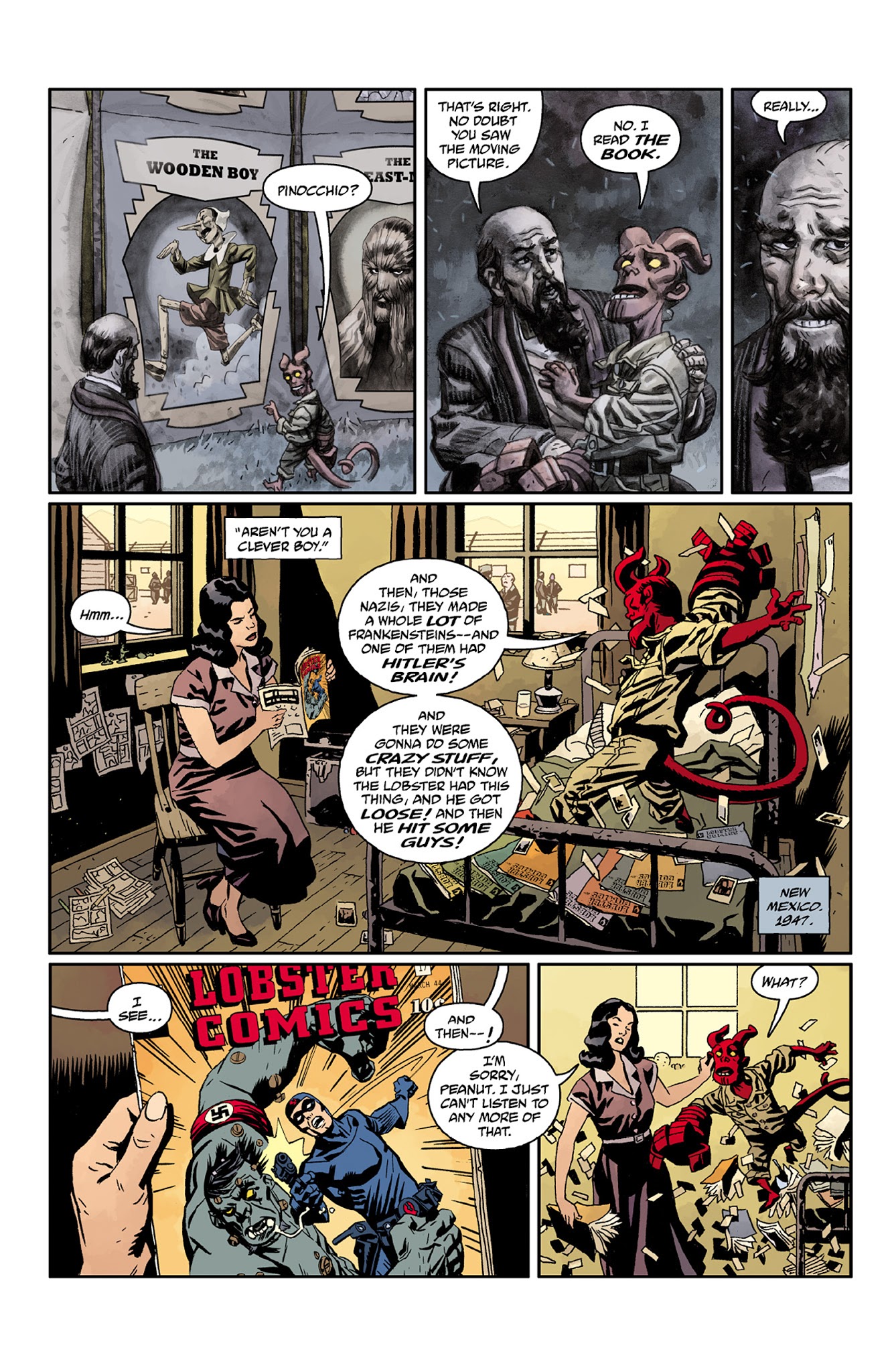 Read online Hellboy: The Midnight Circus comic -  Issue # TPB - 29