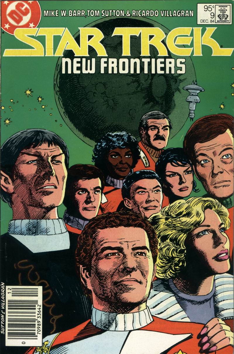 Read online Star Trek (1984) comic -  Issue #9 - 1