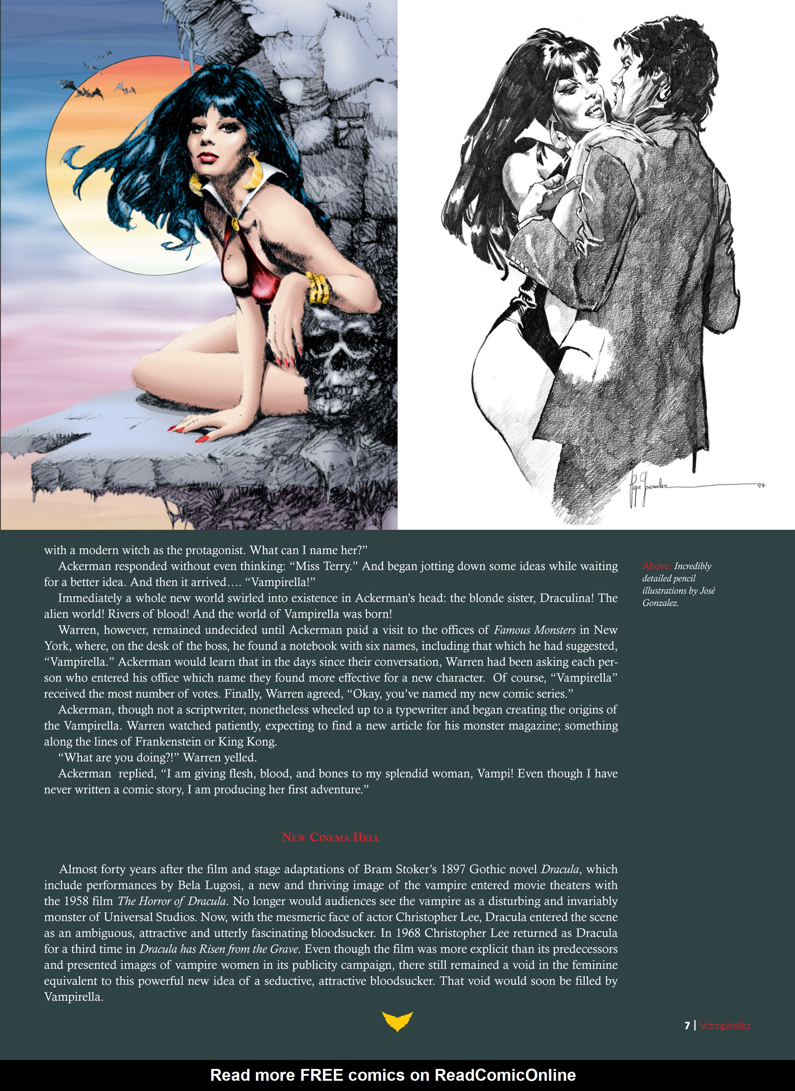 Read online The Art of Vampirella comic -  Issue # TPB (Part 1) - 8