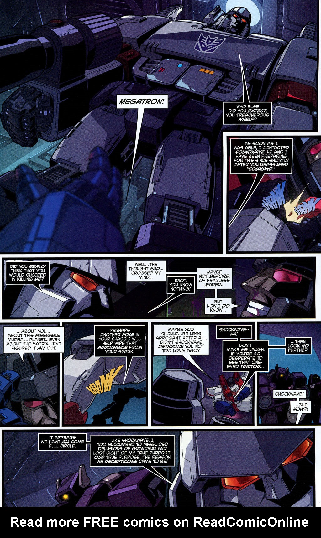 Read online Transformers: Generation 1 (2004) comic -  Issue #10 - 18