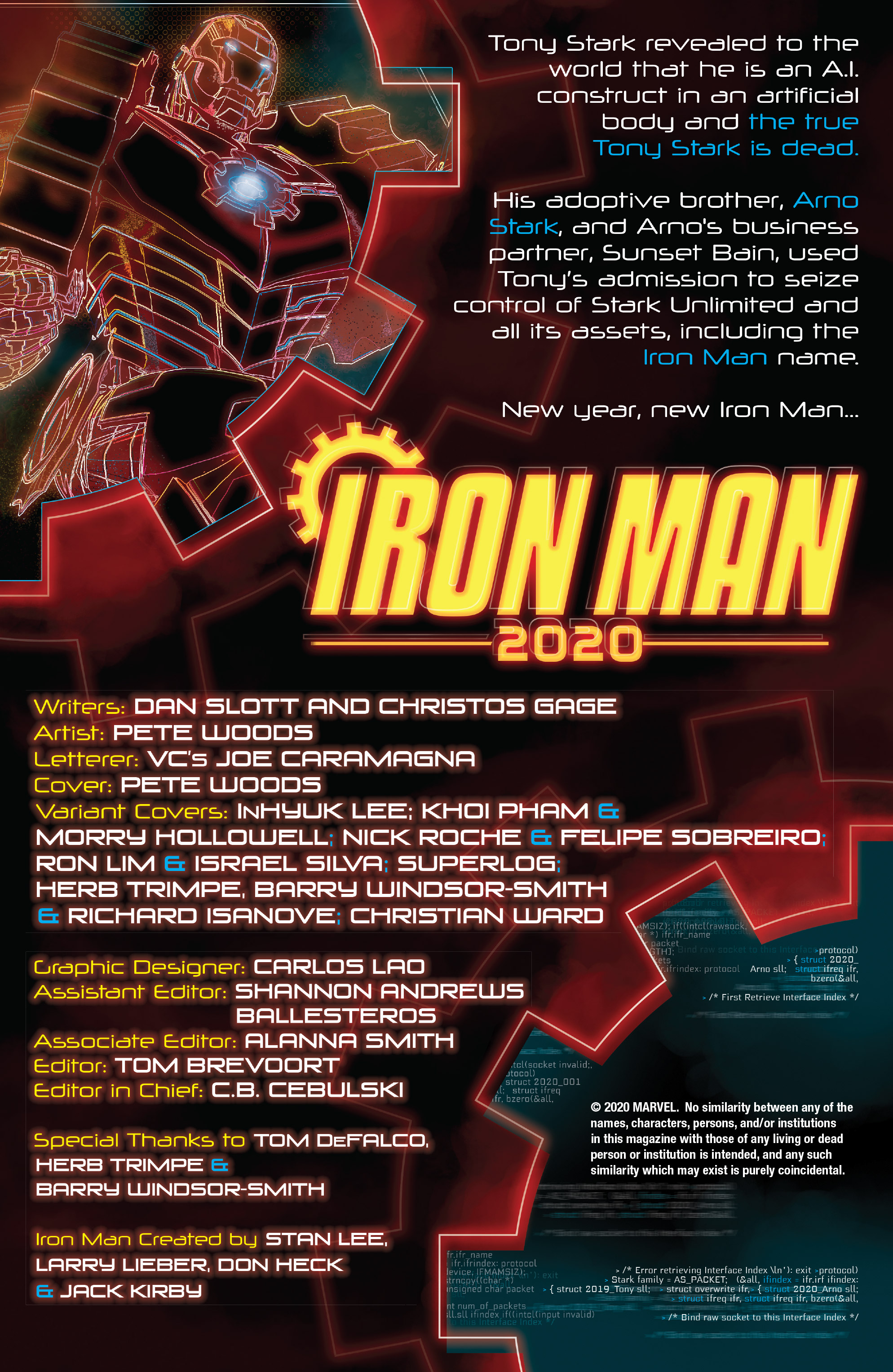 Read online Iron Man 2020 (2020) comic -  Issue # _Director's Cut - 2