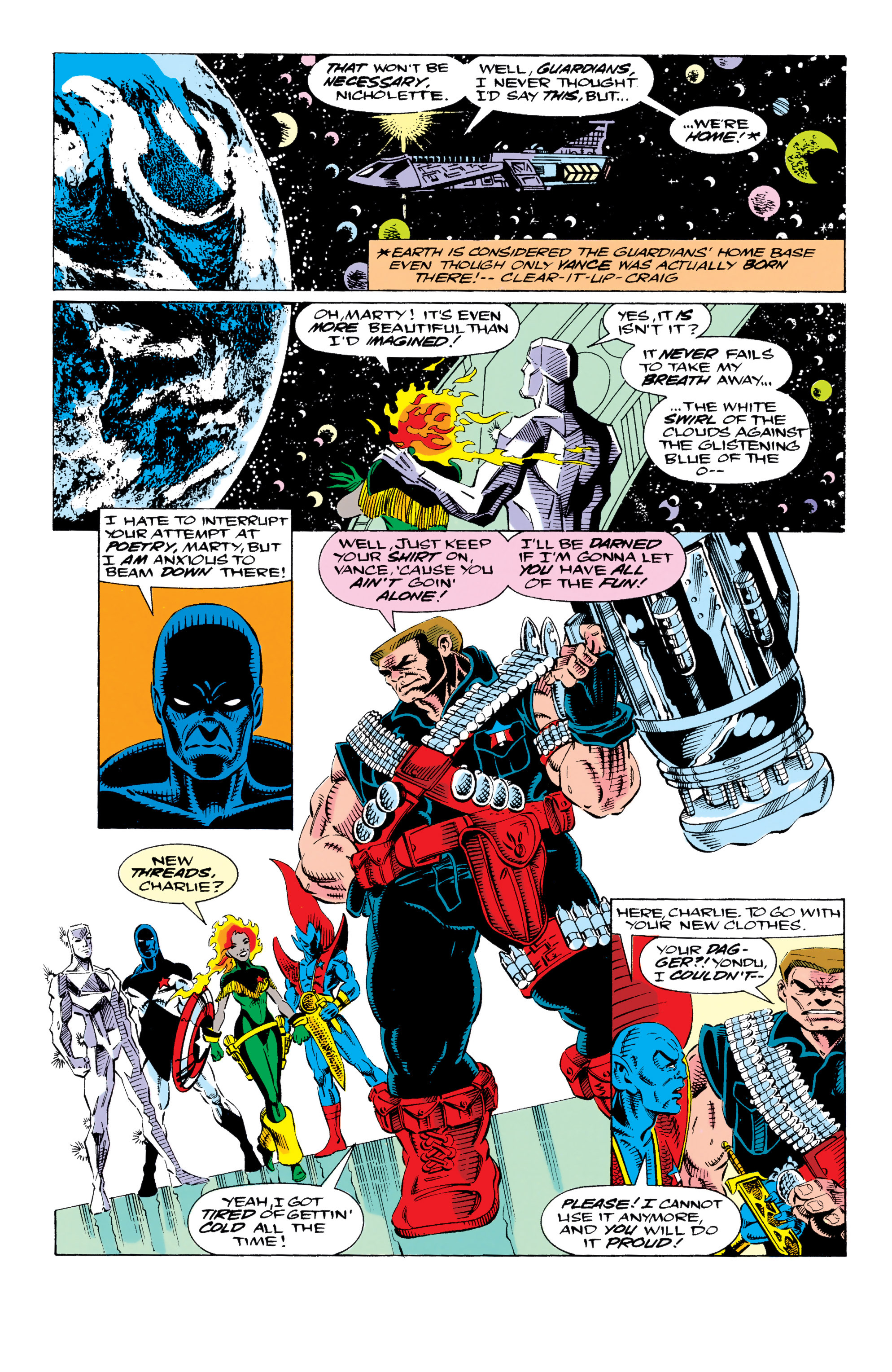 Read online Guardians of the Galaxy (1990) comic -  Issue # _TPB Guardians of the Galaxy by Jim Valentino 2 (Part 3) - 24