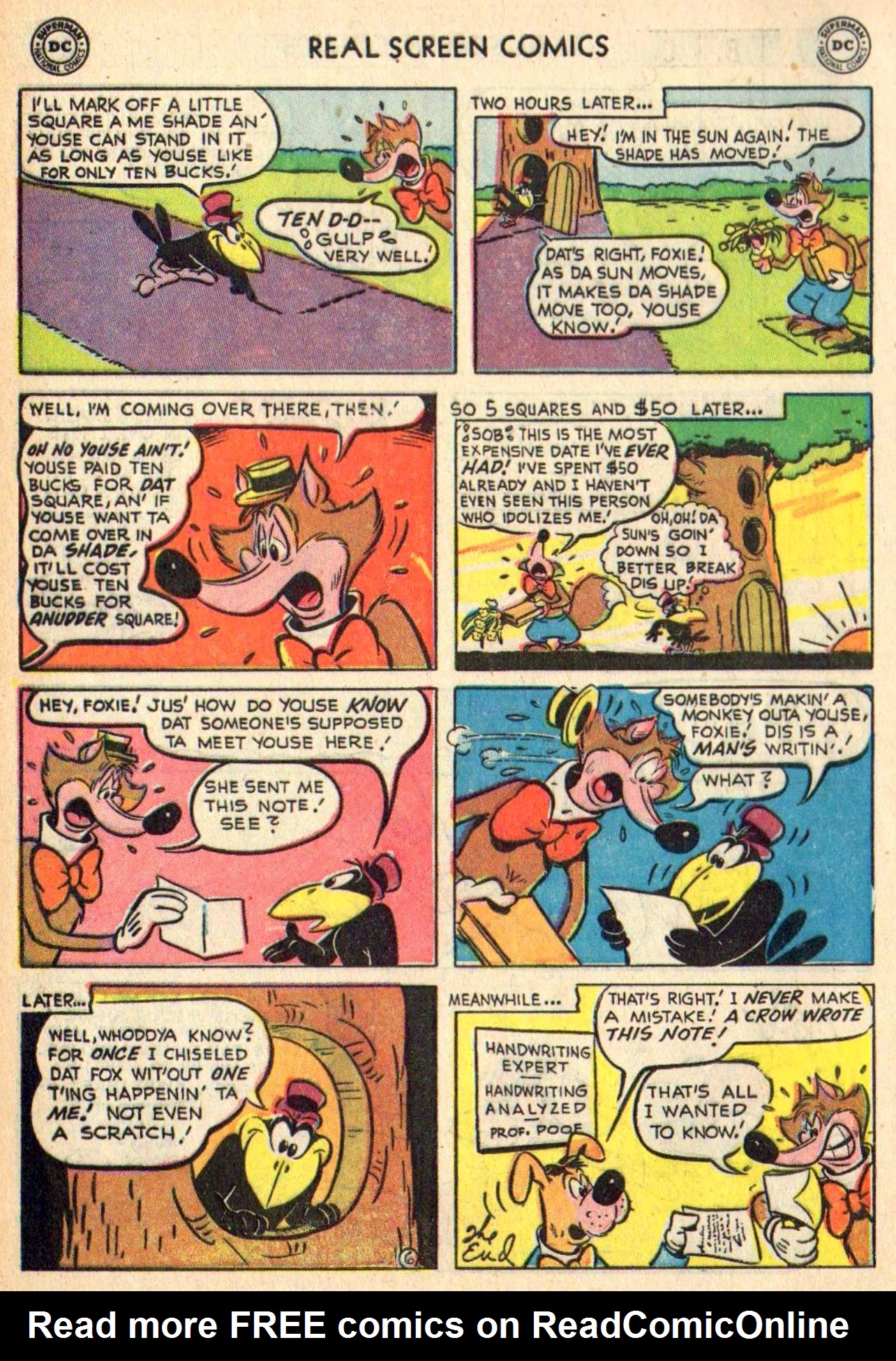 Read online Real Screen Comics comic -  Issue #60 - 8