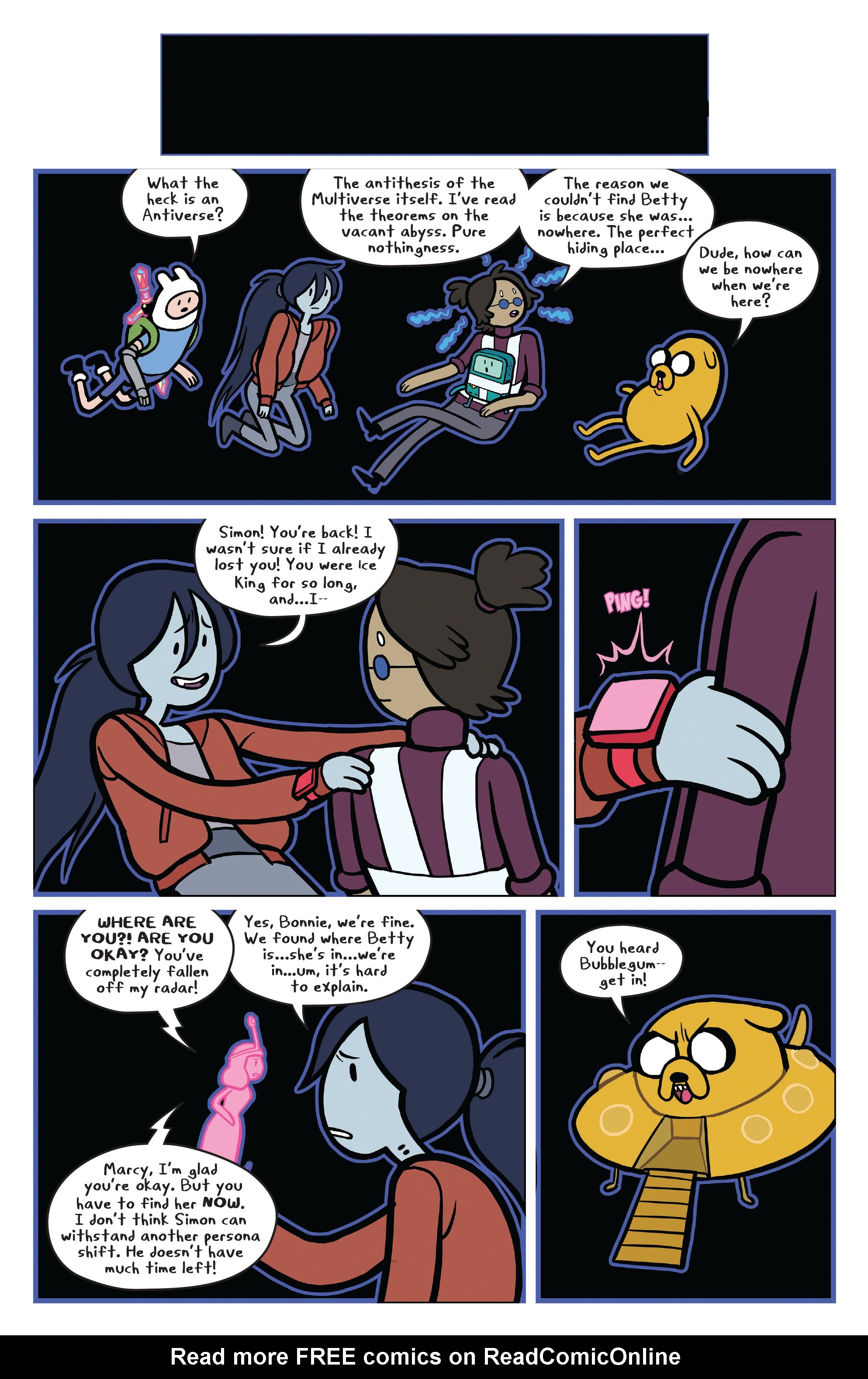 Read online Adventure Time: Marcy & Simon comic -  Issue #6 - 11