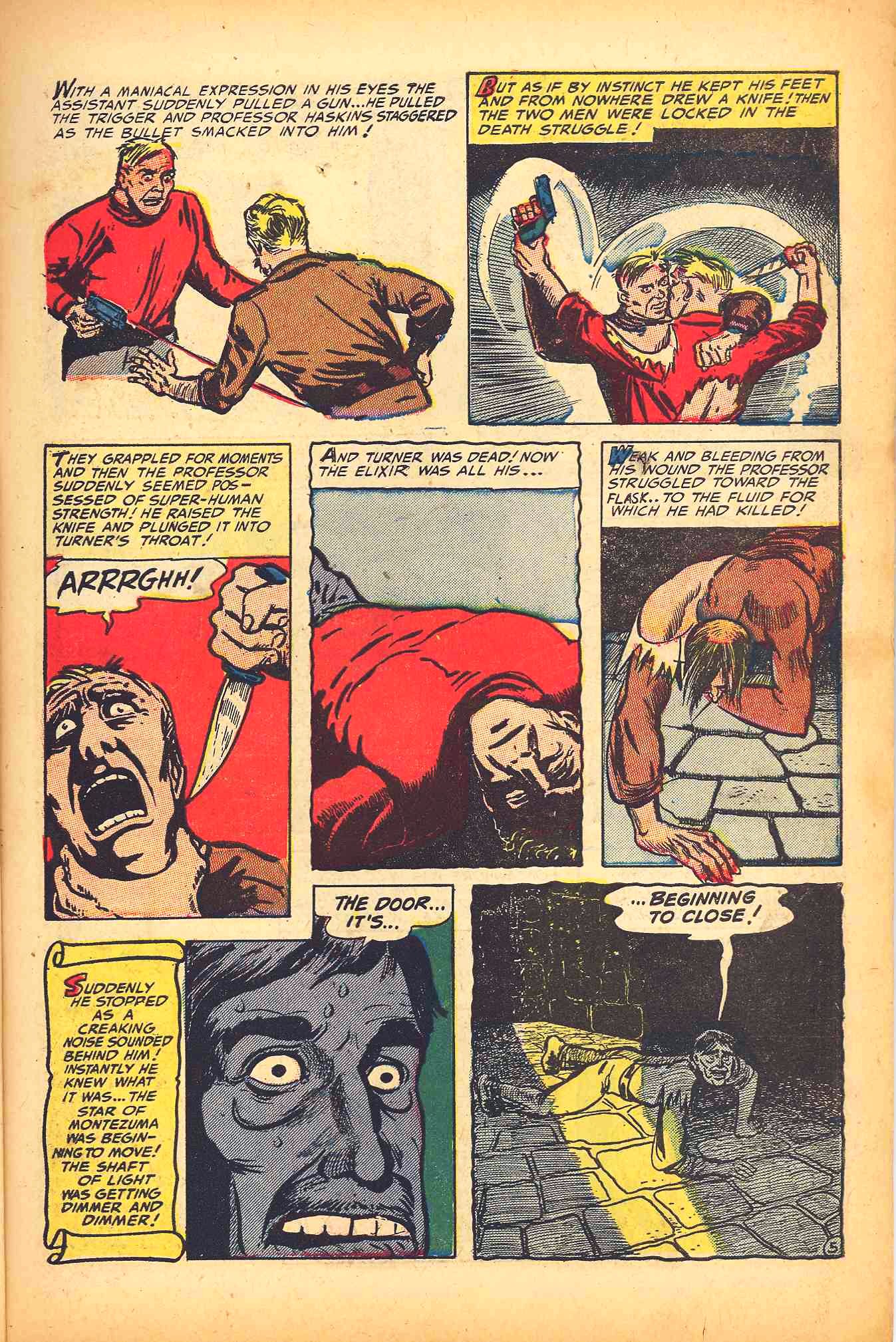 Read online Weird Mysteries (1952) comic -  Issue #6 - 7