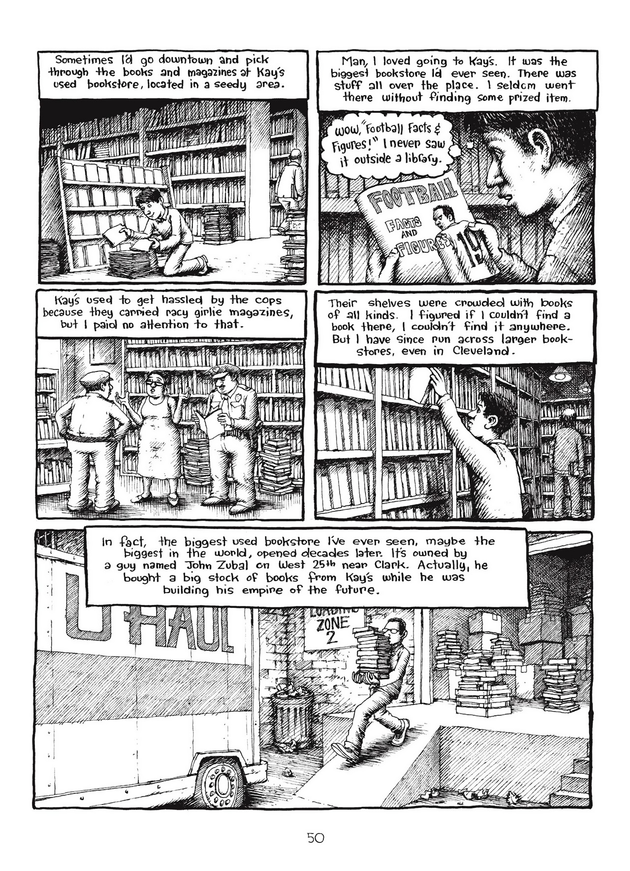 Read online Harvey Pekar's Cleveland comic -  Issue # TPB - 51