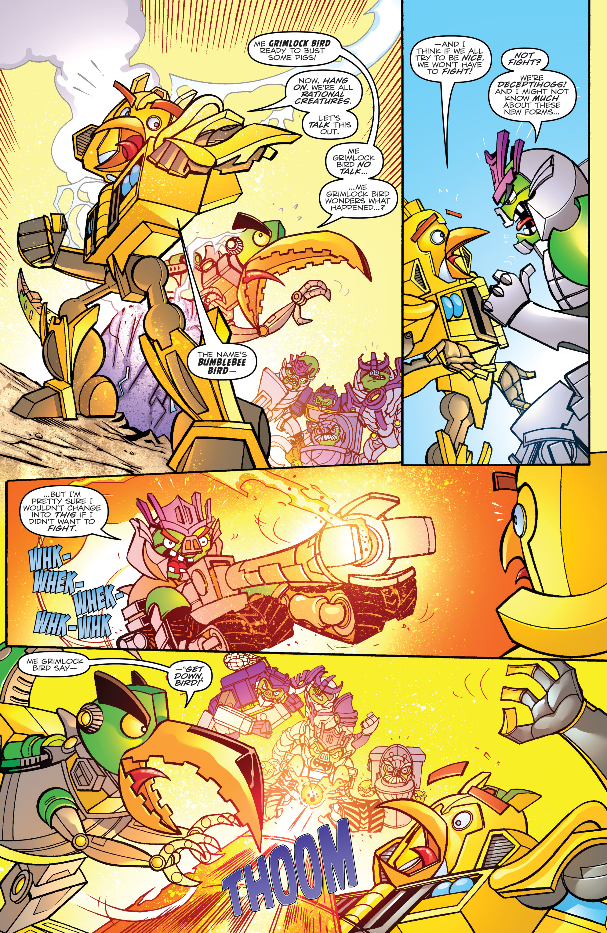 Read online Angry Birds Transformers comic -  Issue #1 - 20