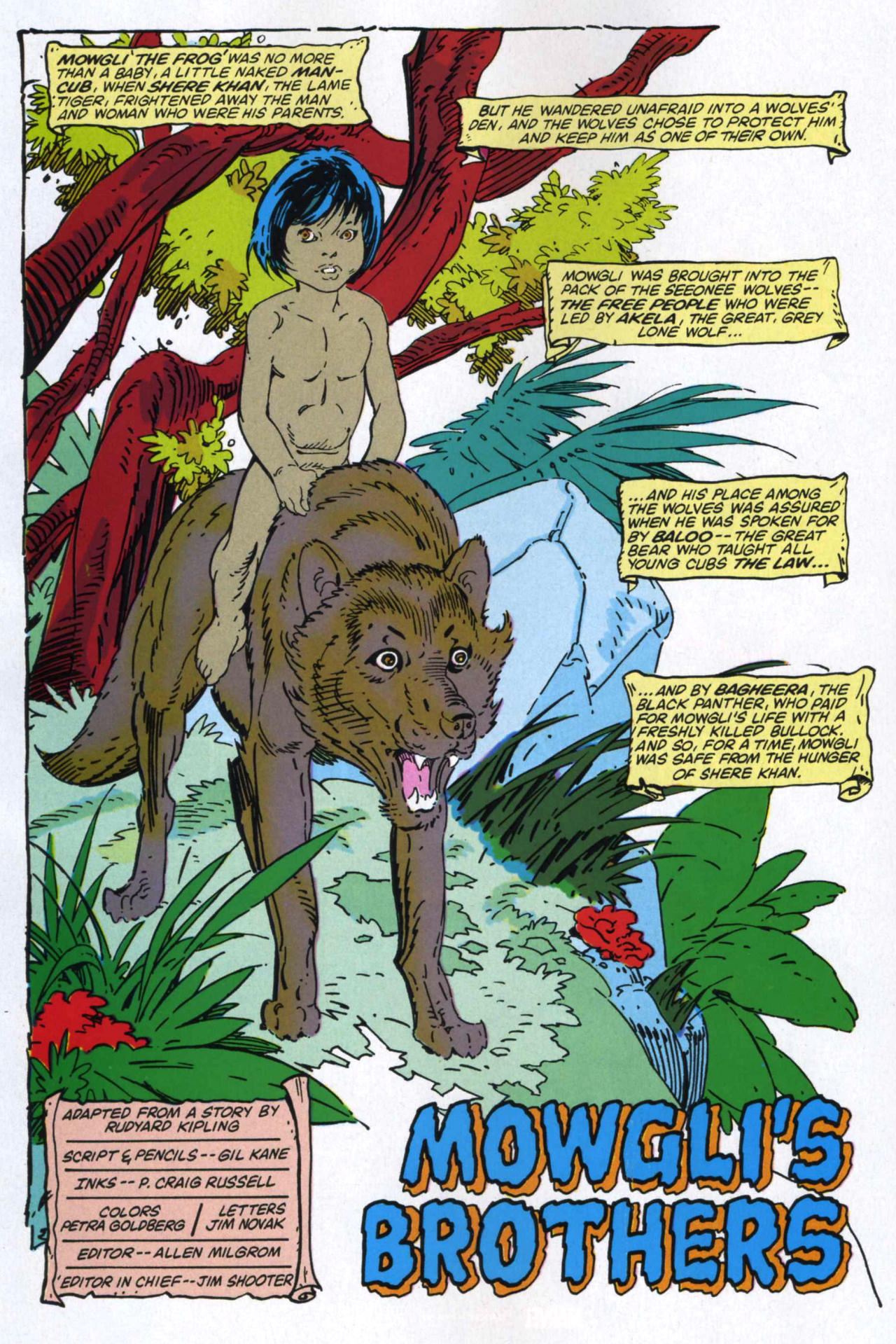 Read online Marvel Illustrated Jungle Book comic -  Issue # Full - 15