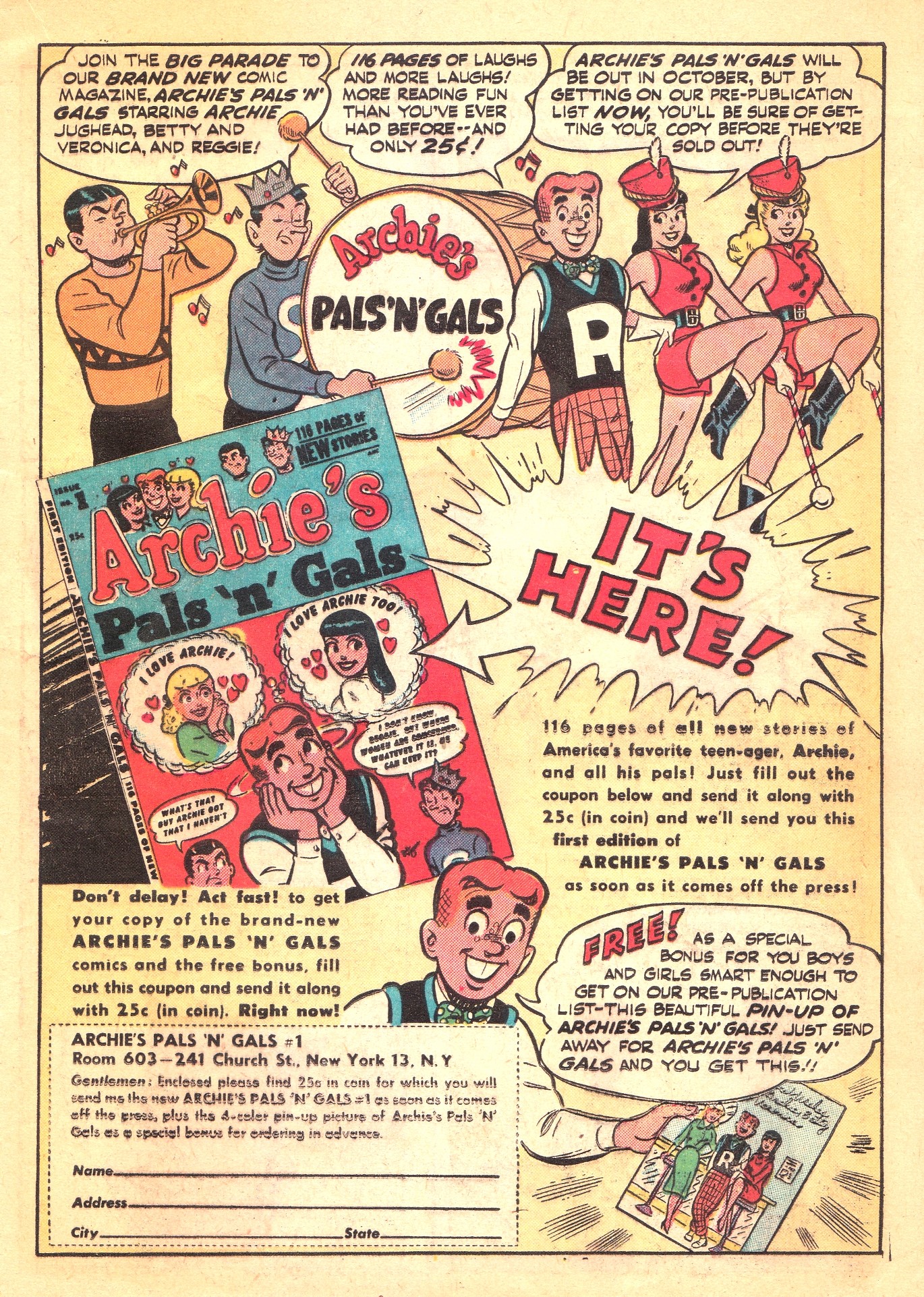 Read online Archie's Rival Reggie comic -  Issue #7 - 13