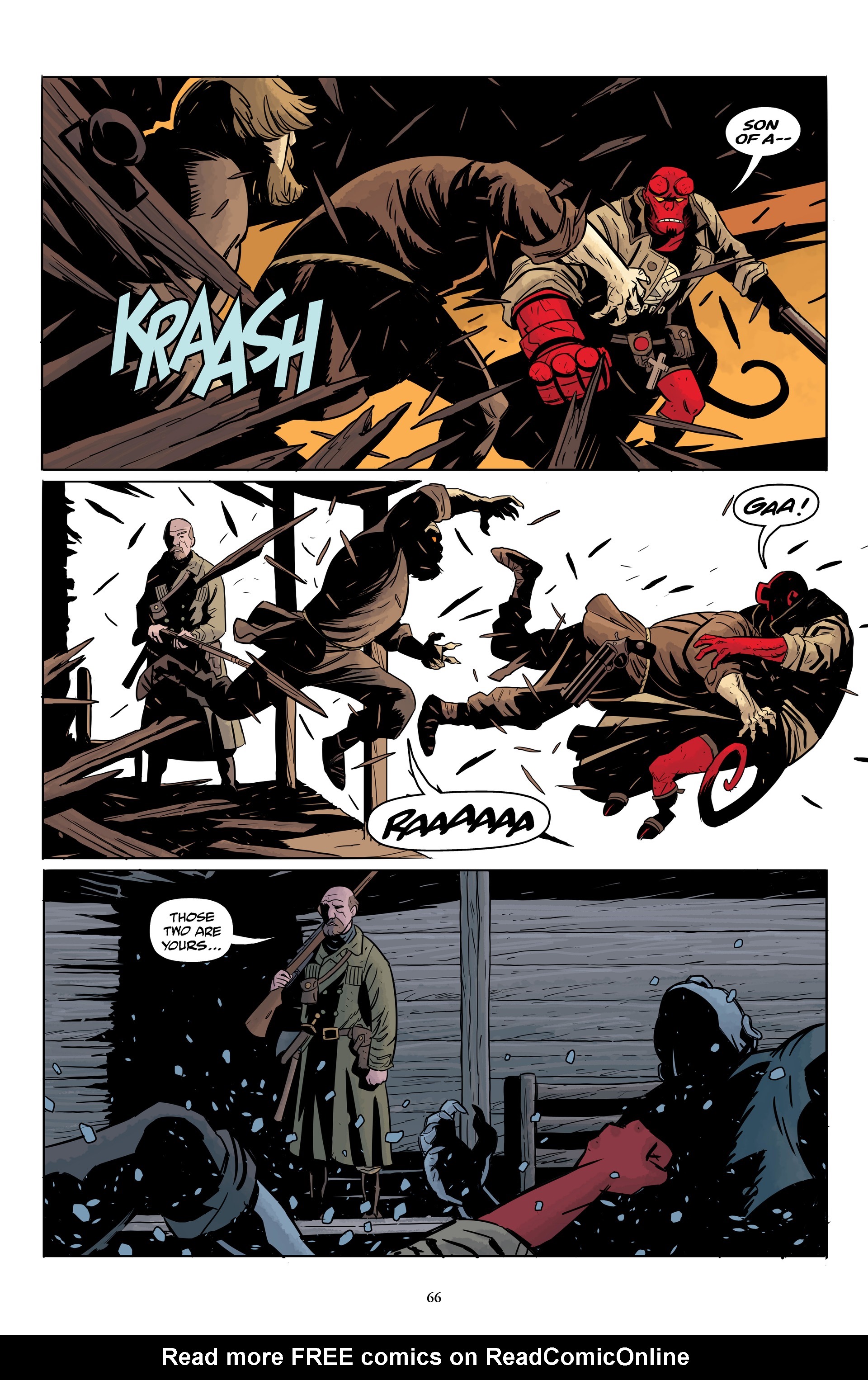 Read online Hellboy and the B.P.R.D.: The Return of Effie Kolb and Others comic -  Issue # TPB (Part 1) - 68