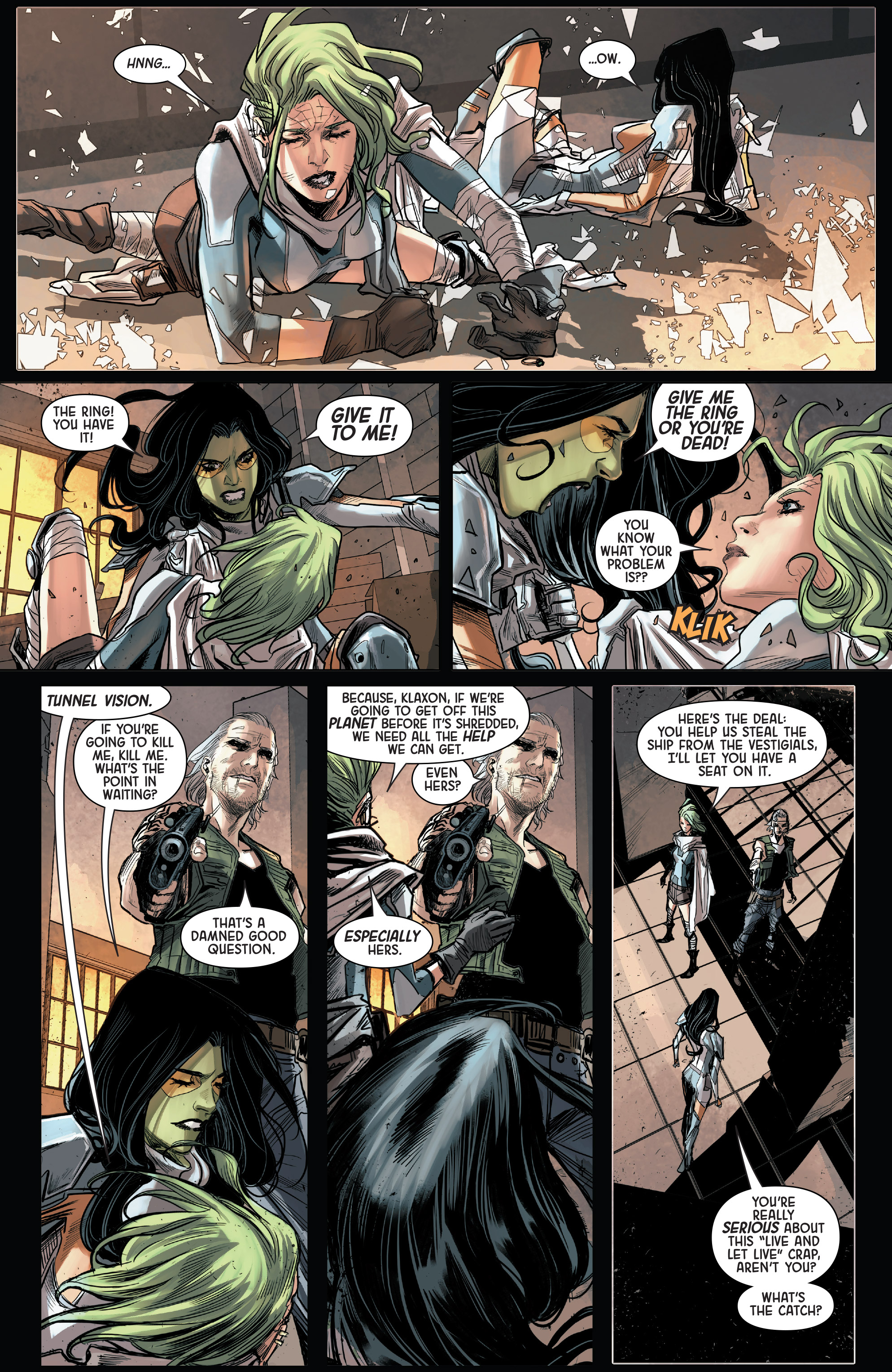 Read online Gamora comic -  Issue #5 - 7