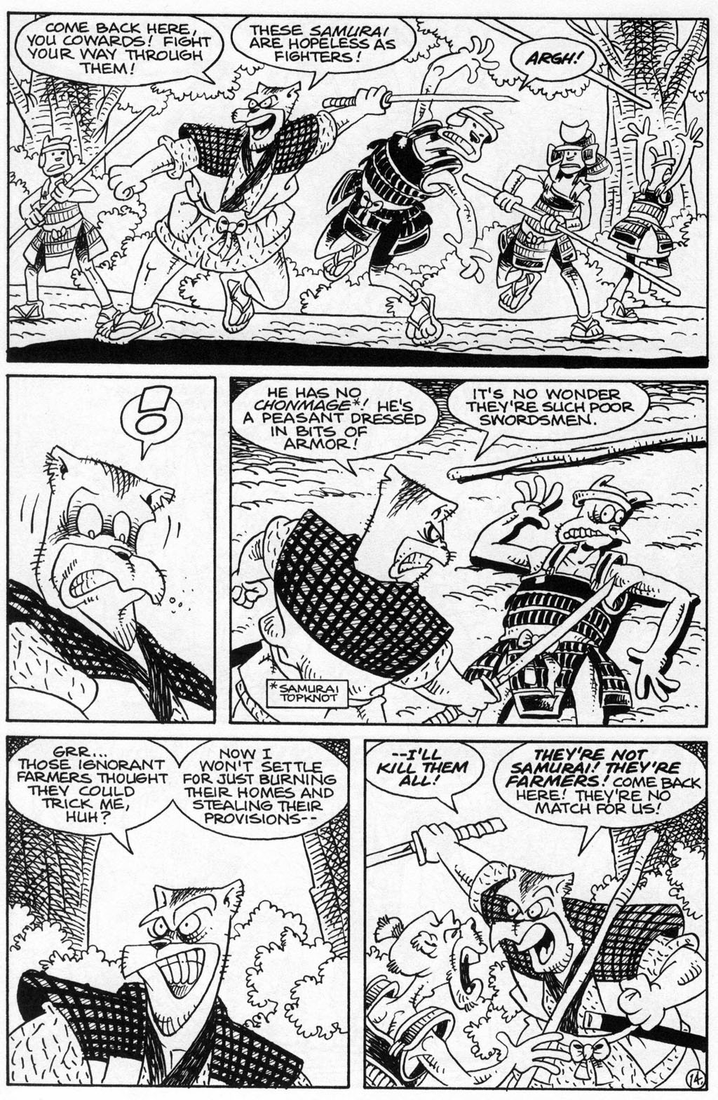 Usagi Yojimbo (1996) Issue #59 #59 - English 16