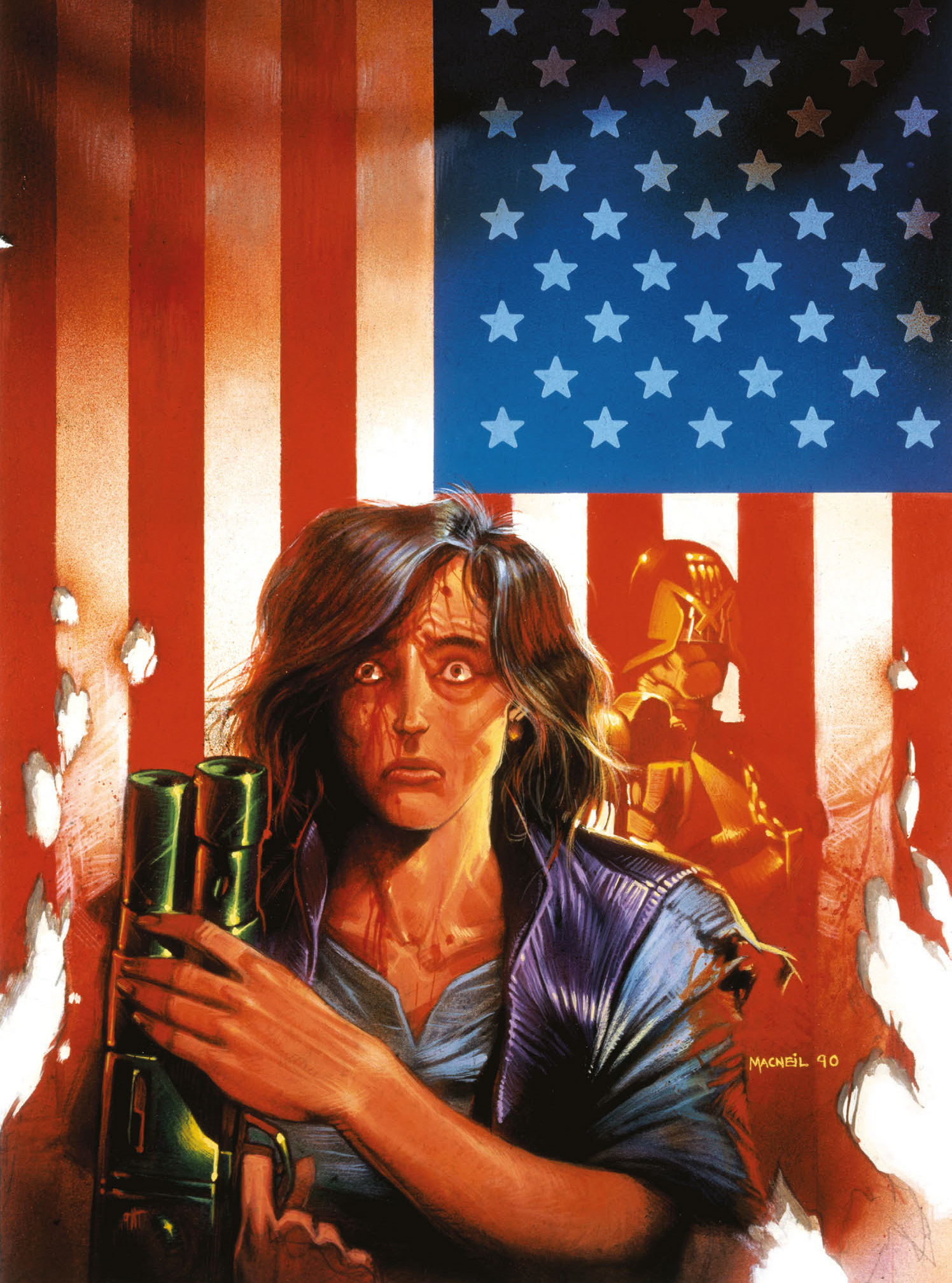 Read online Essential Judge Dredd: America comic -  Issue # TPB (Part 1) - 44