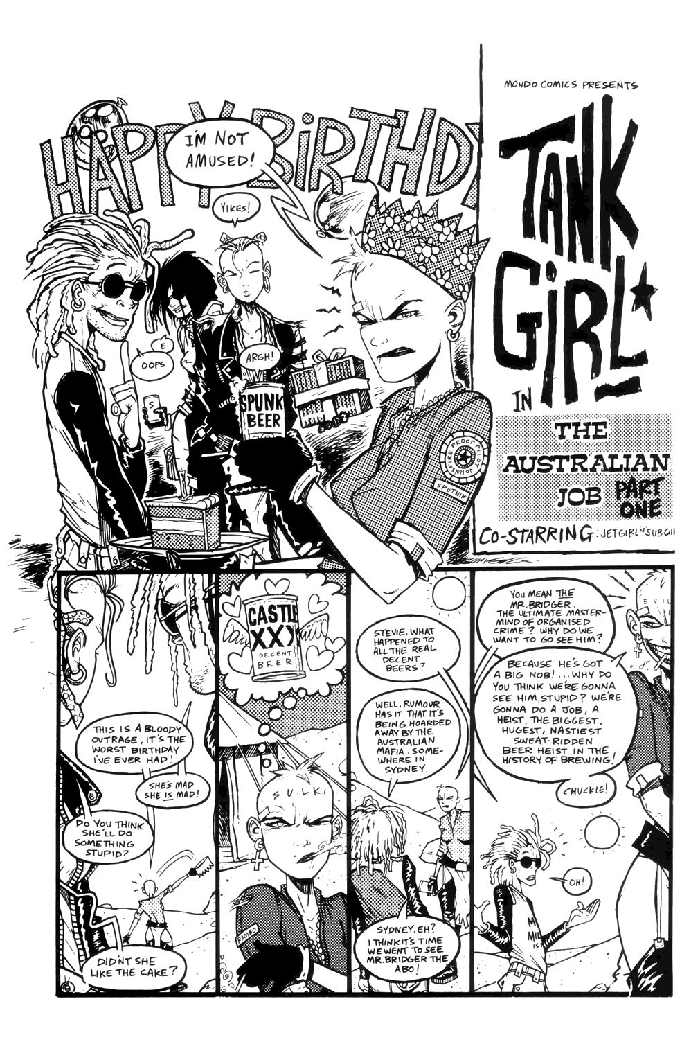 Read online Tank Girl (1991) comic -  Issue #2 - 24