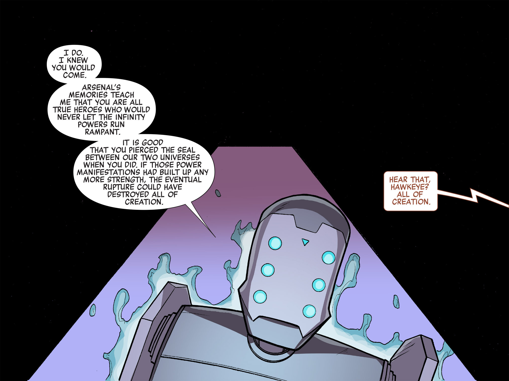 Read online Marvel Universe Avengers Infinite Comic comic -  Issue #4 - 32