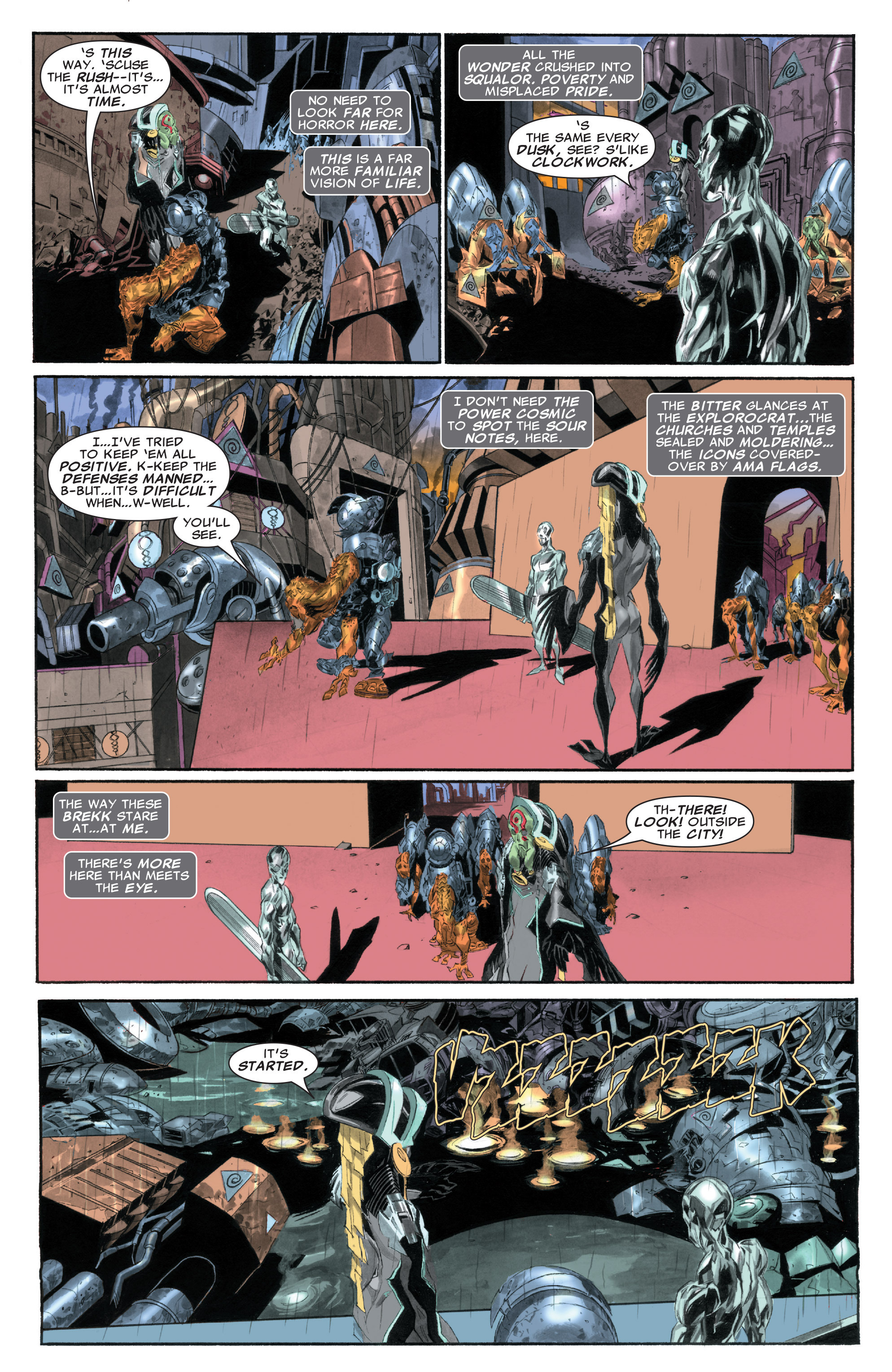 Read online Silver Surfer: In Thy Name comic -  Issue #1 - 19